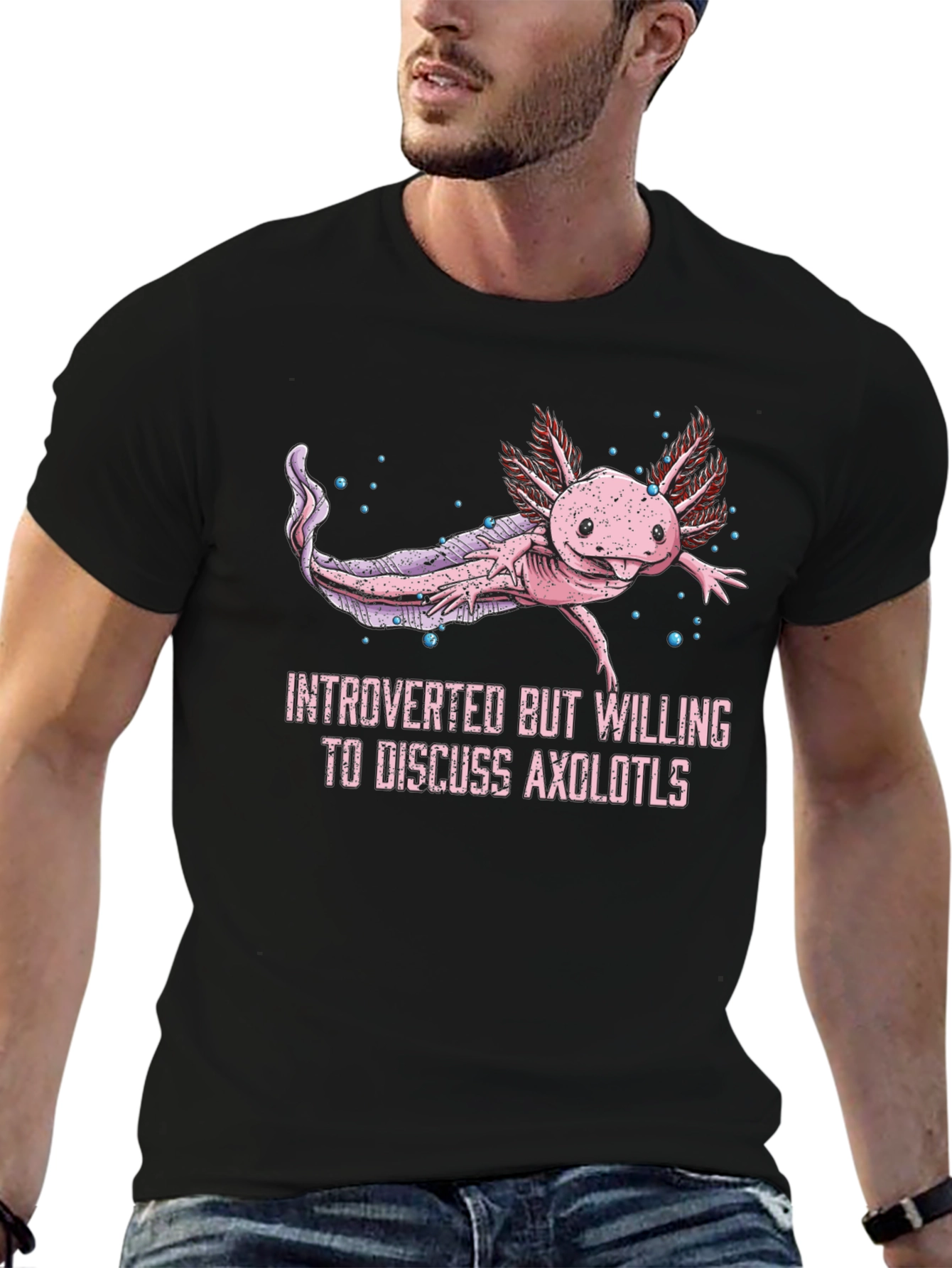 Introverted Axolotl T-Shirt