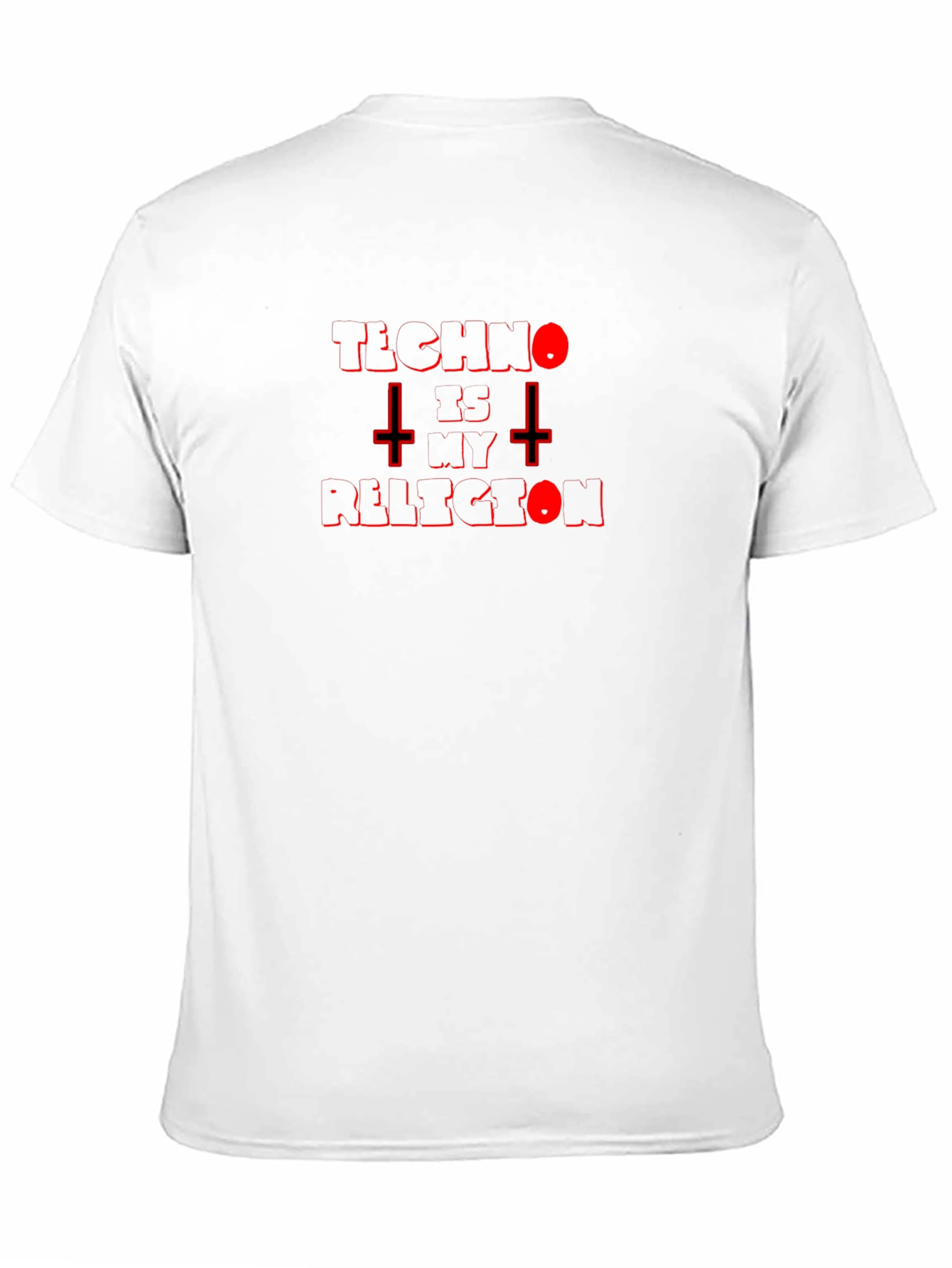 Techno is my Religion Black T-Shirt