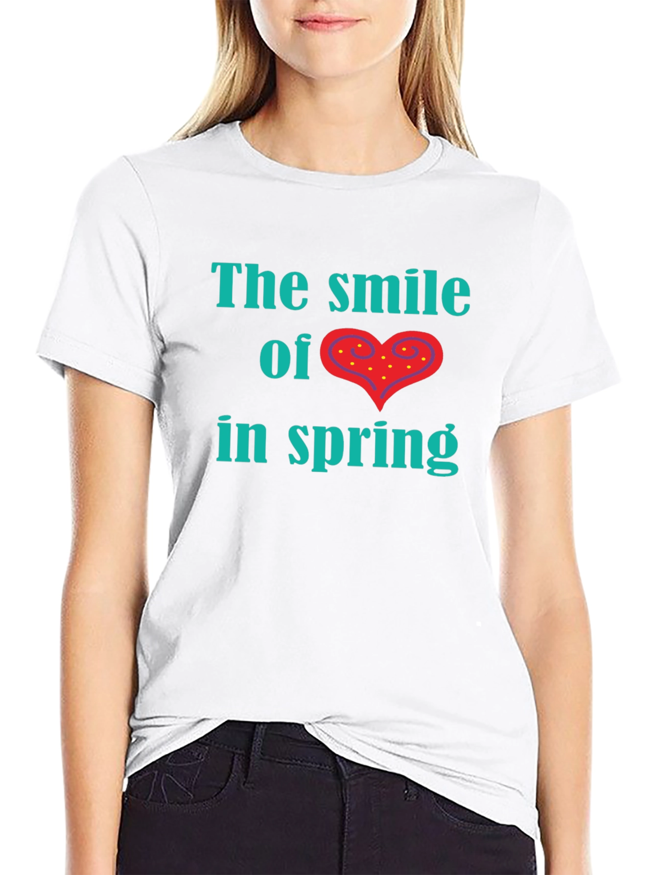 The Smile of Spring Graphic T-Shirt