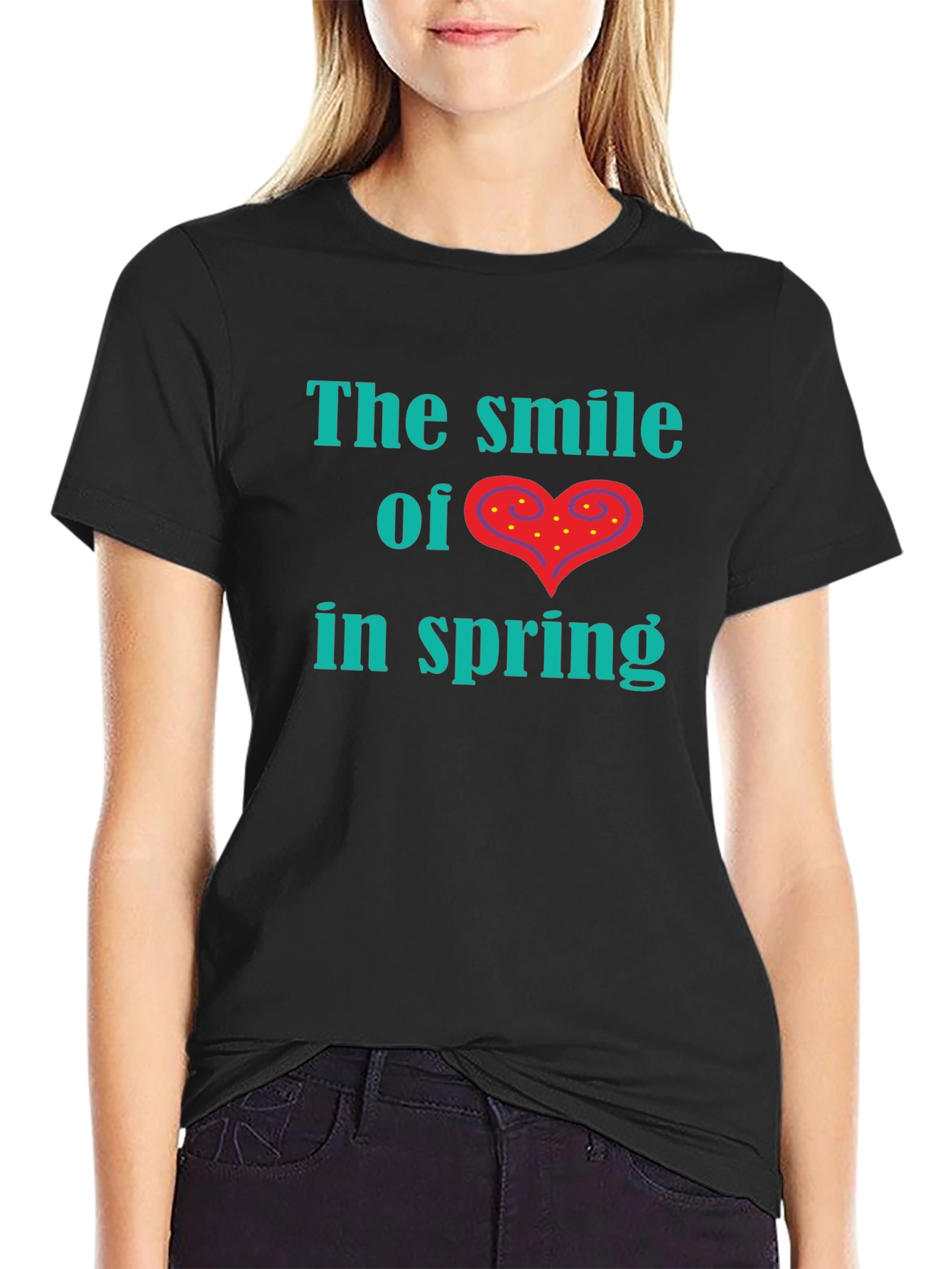 The Smile of Spring Graphic T-Shirt