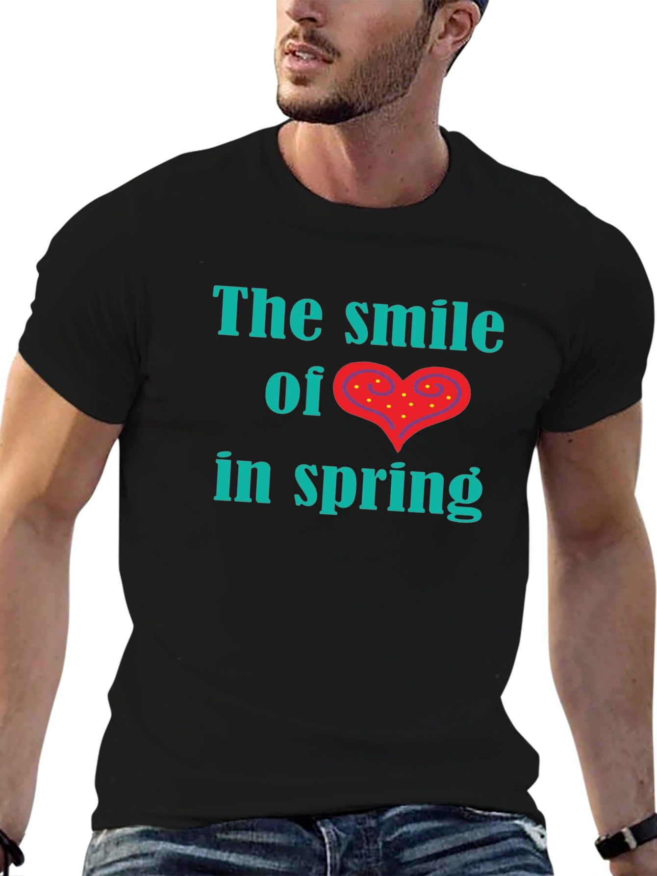 The Smile of Spring Graphic T-Shirt