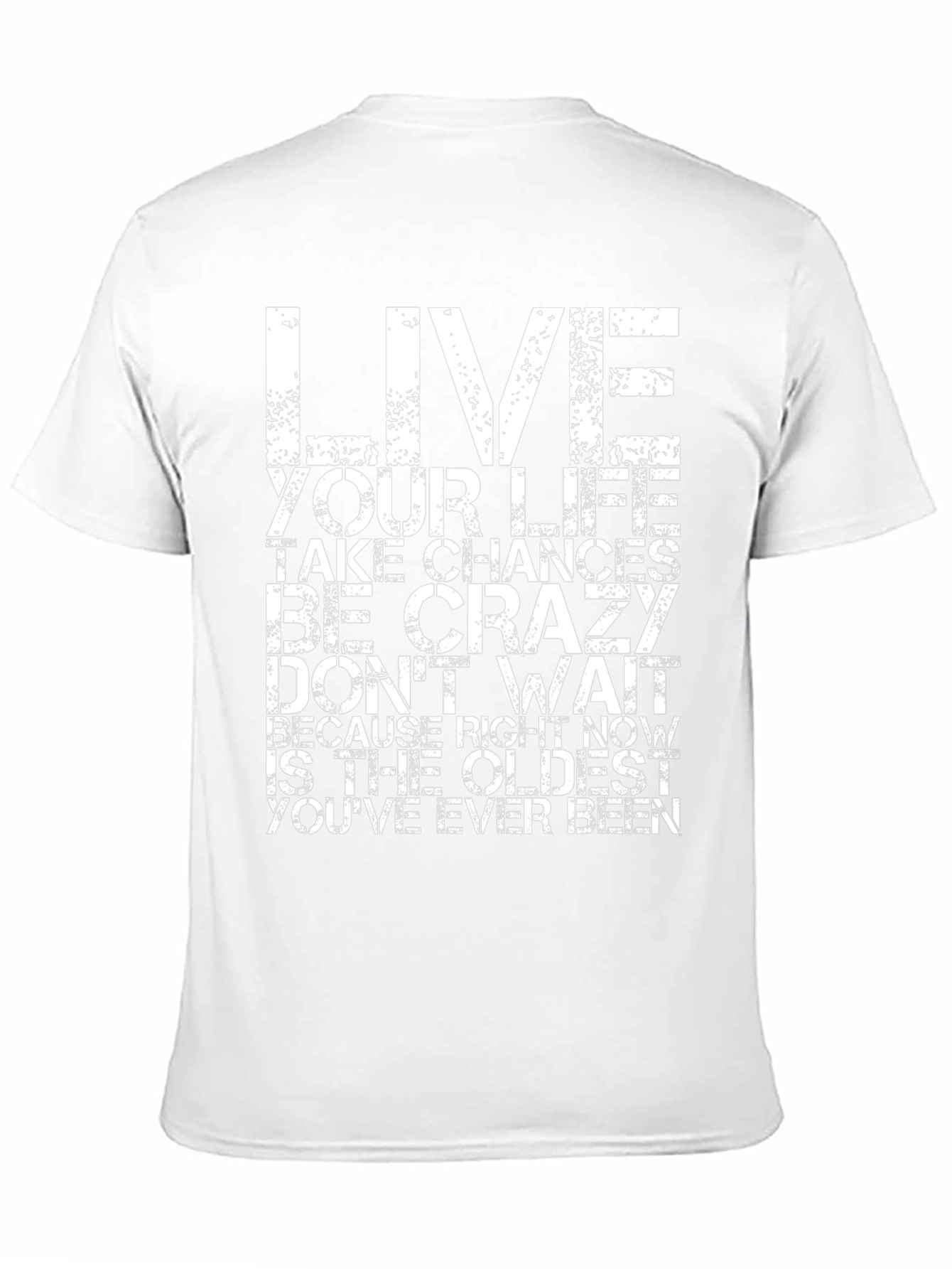 Inspirational Quote Graphic Black T-Shirt