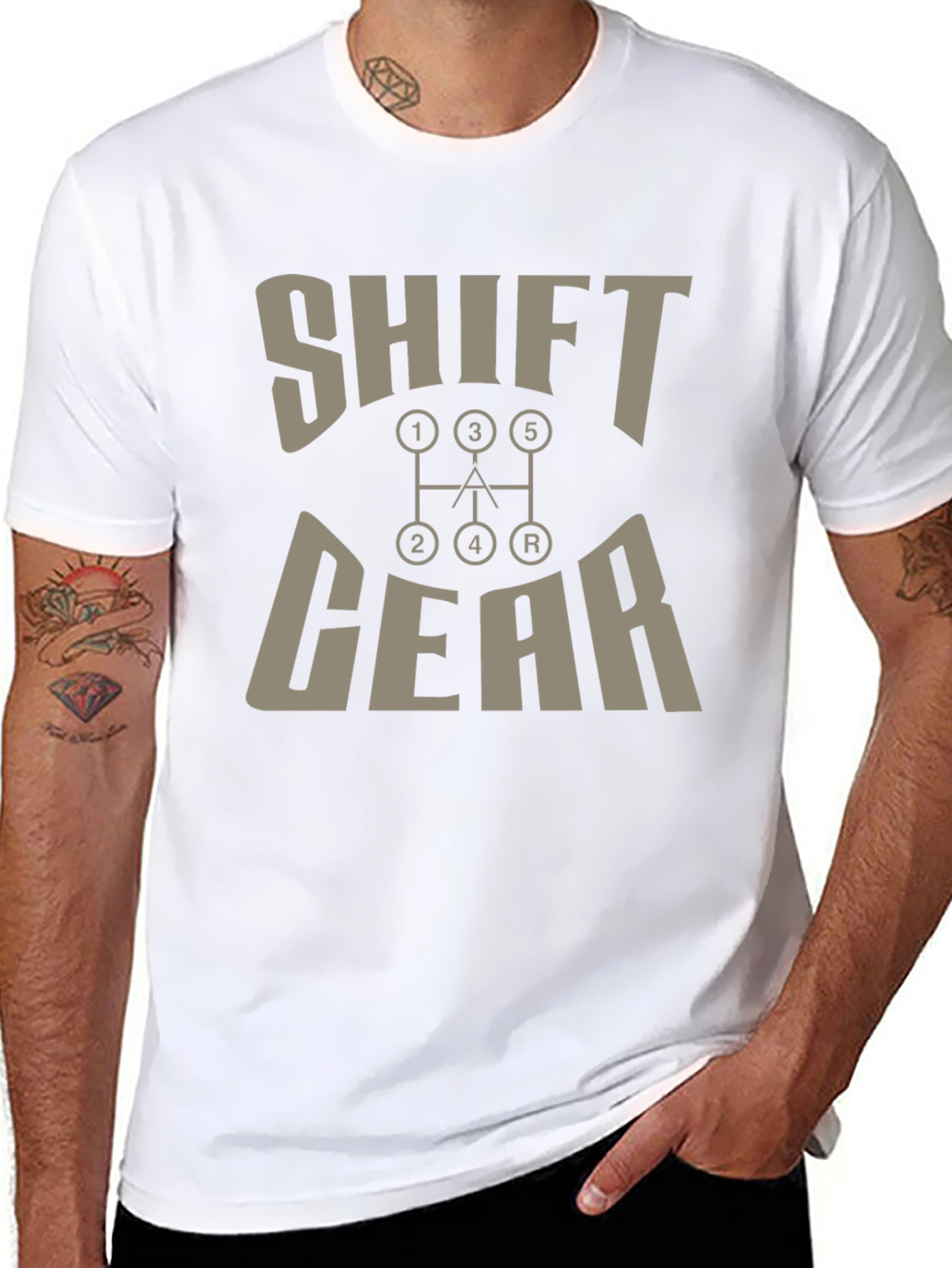 Shift Gear Graphic T-Shirt - Manual Transmission Enthusiast