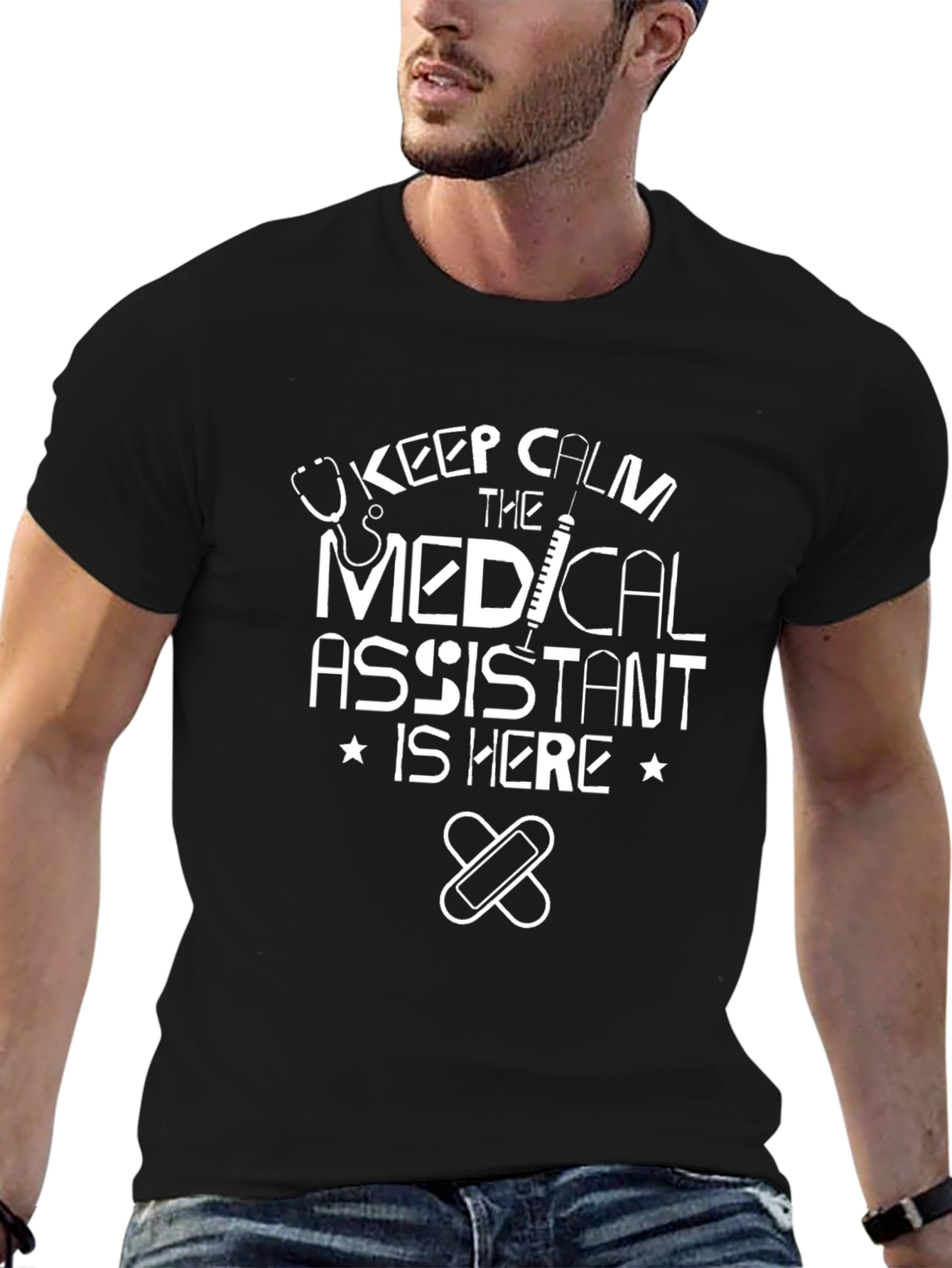 Medical Assistant T-Shirt - Keep Calm MA is Here!