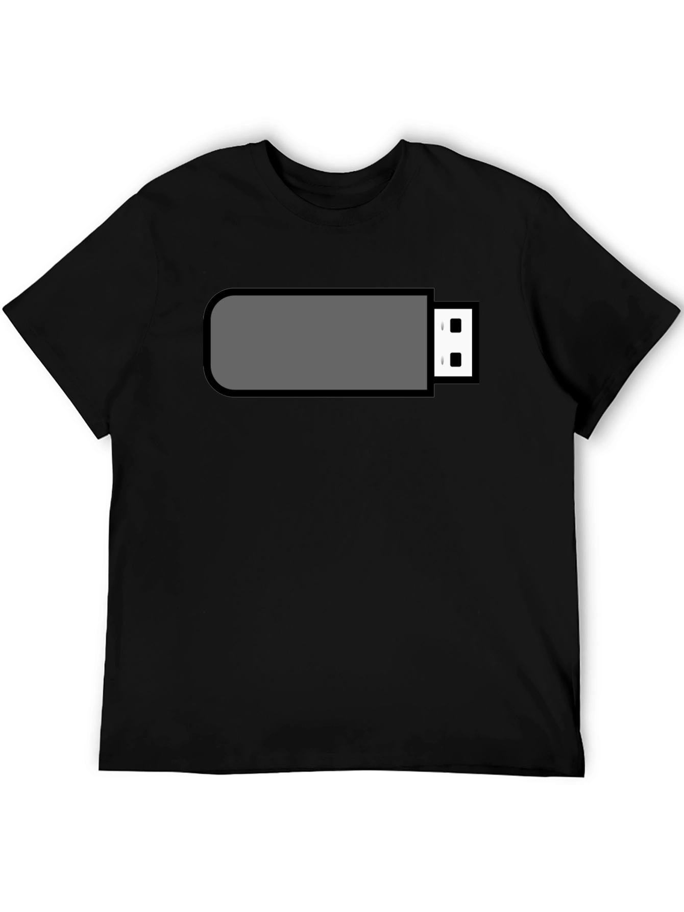 USB Drive Graphic T-Shirt - Tech Humor Tee