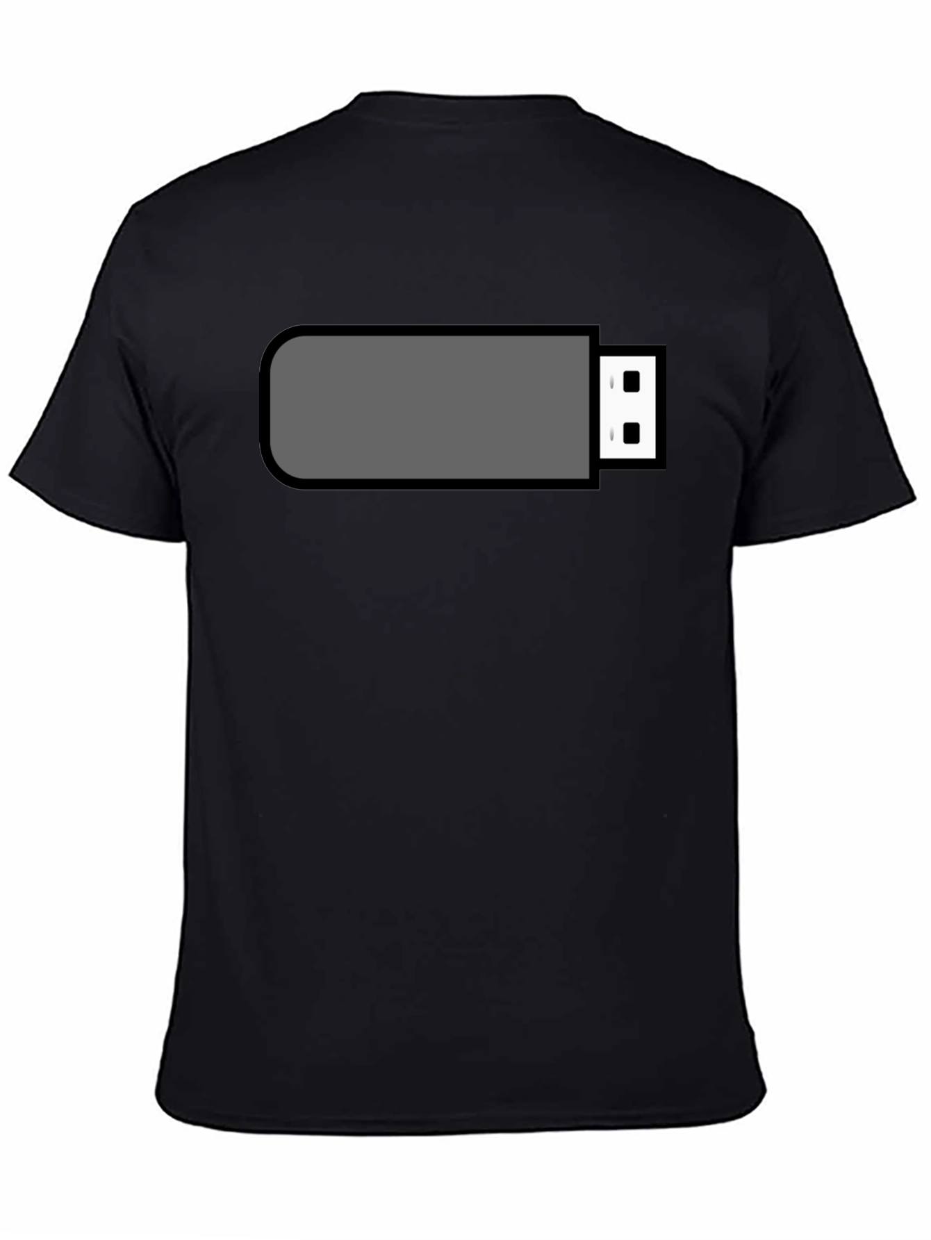 USB Drive Graphic T-Shirt - Tech Humor Tee