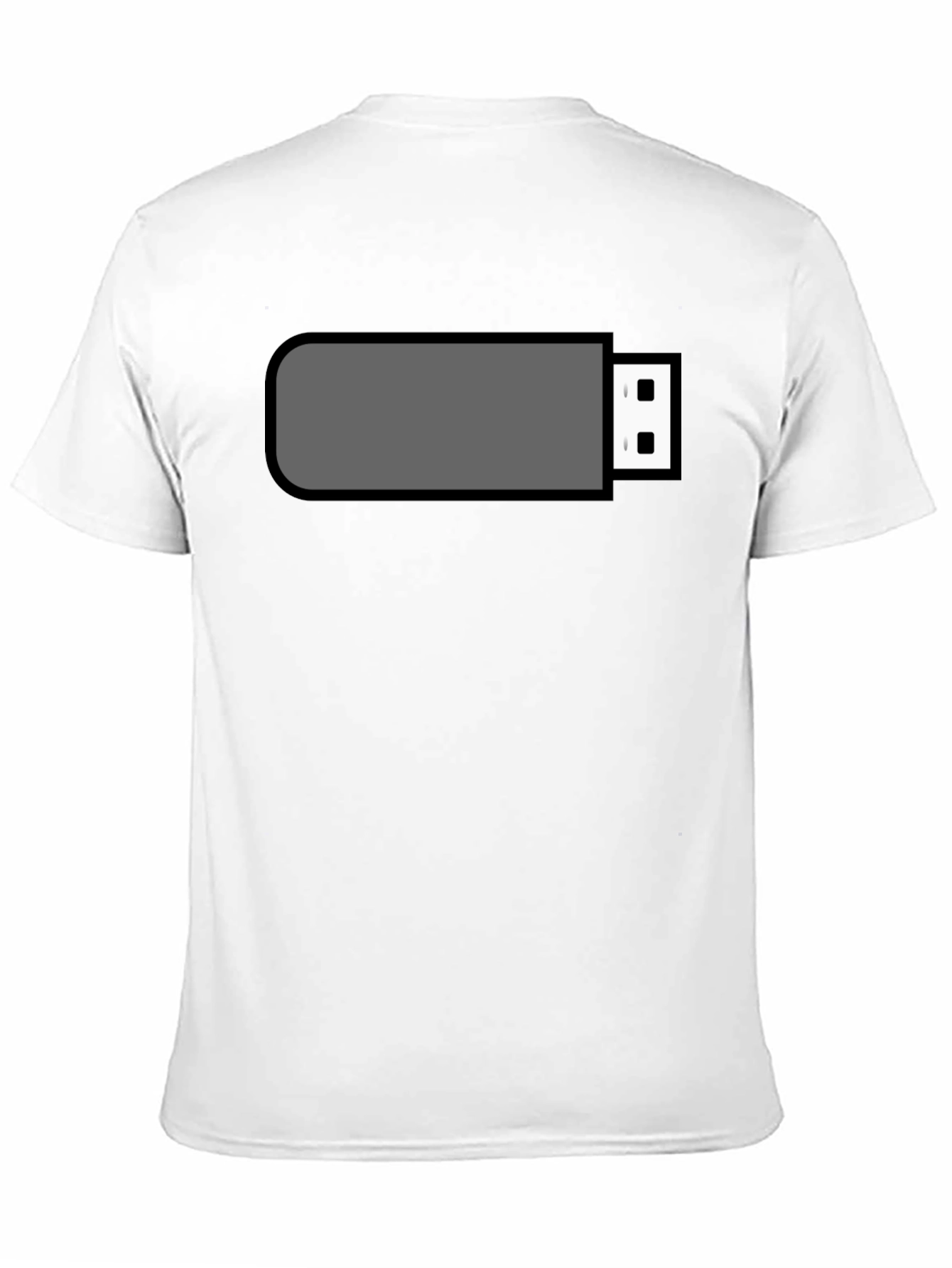 USB Drive Graphic T-Shirt - Tech Humor Tee