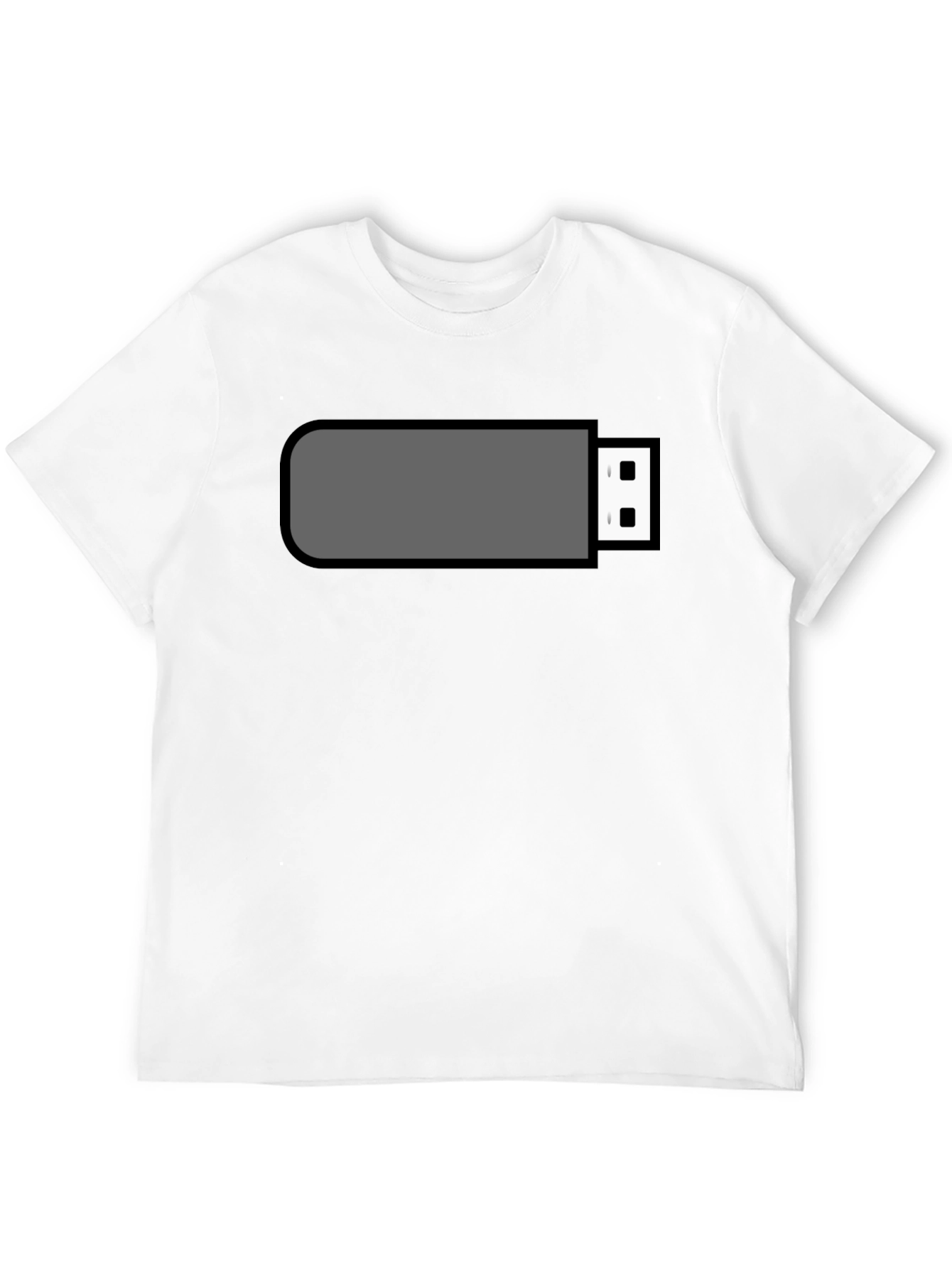USB Drive Graphic T-Shirt - Tech Humor Tee
