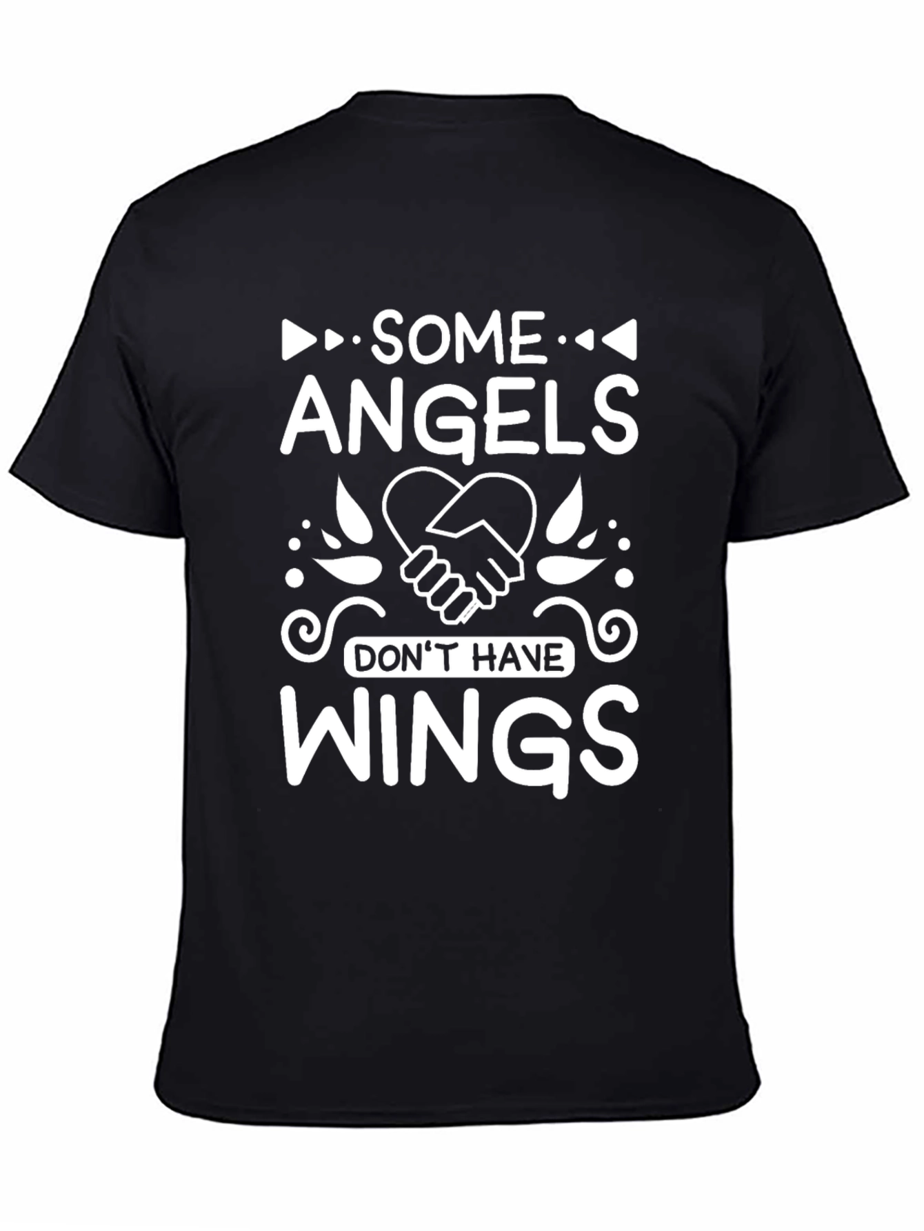 Some Angels Dont Have Wings Graphic Tee