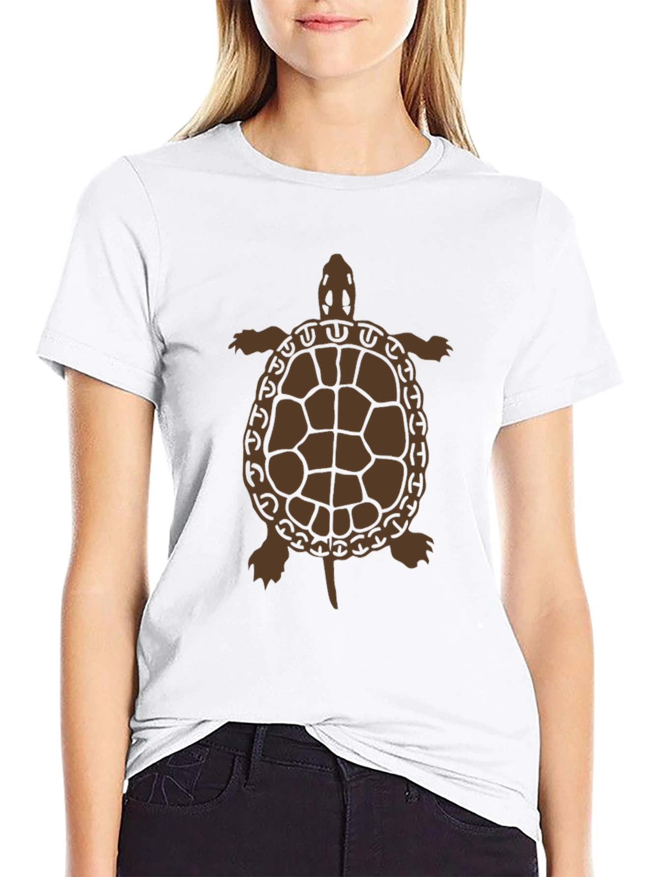 Turtle Graphic Tee - Black Unisex Shirt