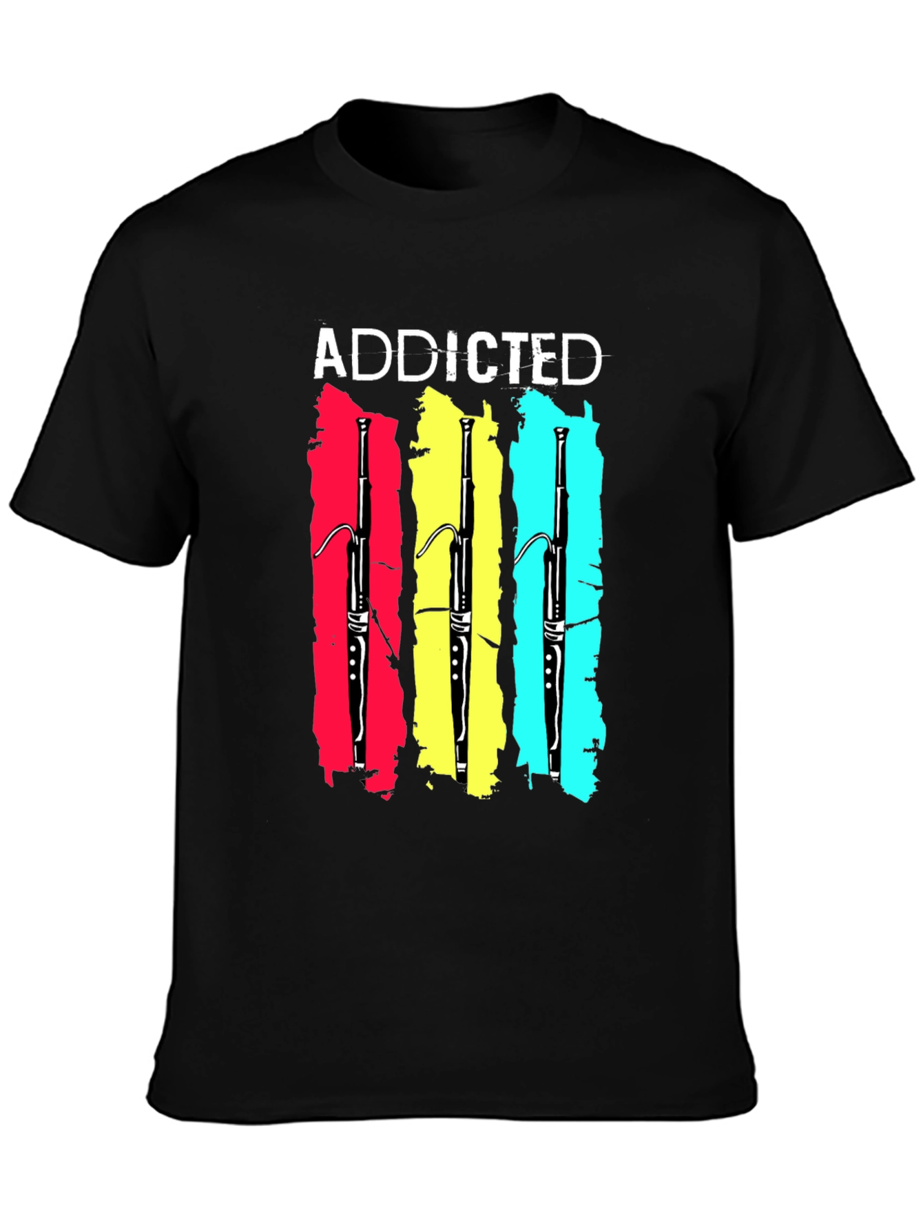 Addicted Bassoon T-Shirt - Music Lover Tee