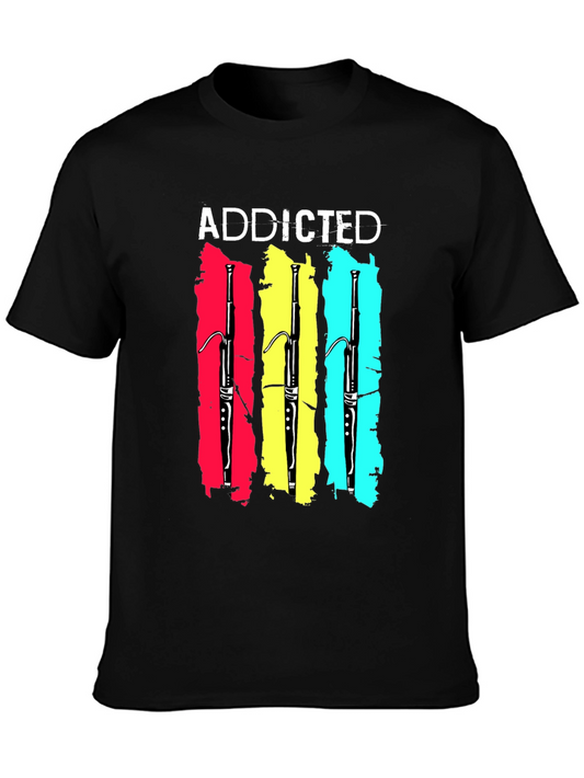 Addicted Bassoon T-Shirt - Music Lover Tee