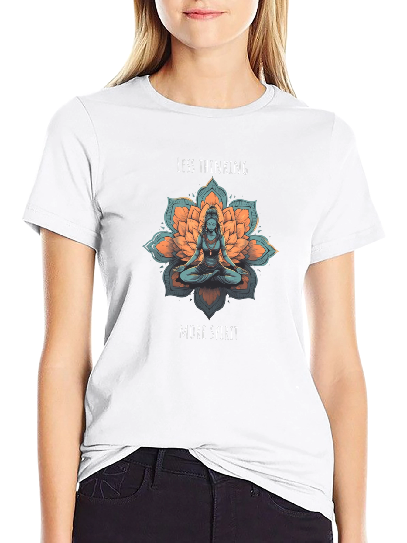 Less Thinking More Spirit Graphic Tee