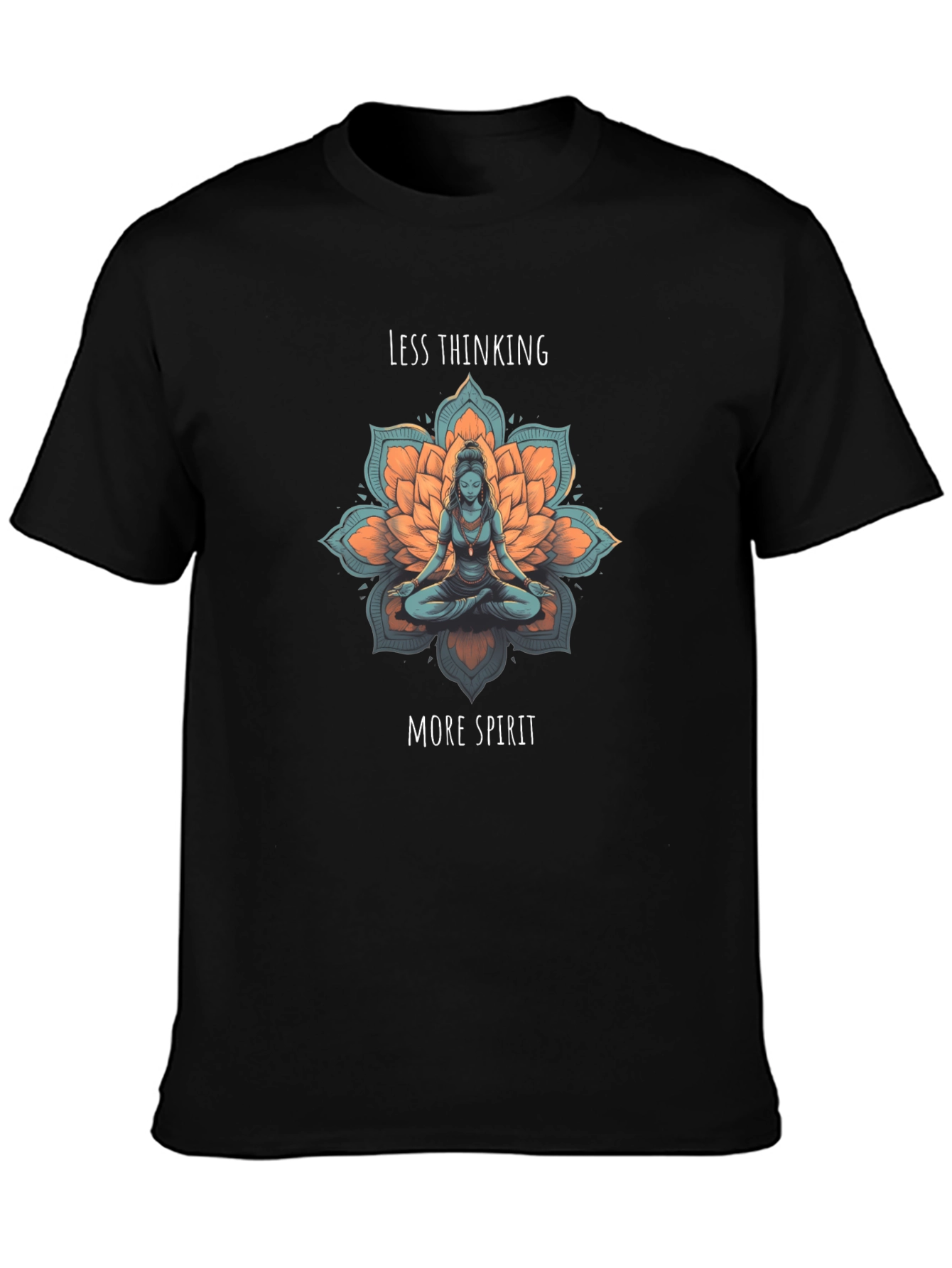 Less Thinking More Spirit Graphic Tee