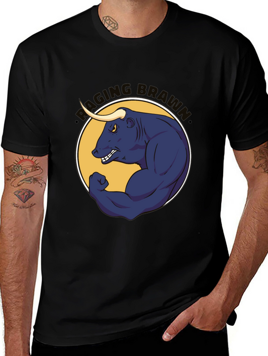 Raging Brahma Bull Graphic Tee