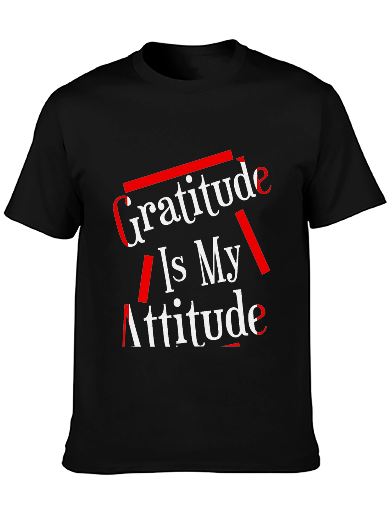 Gratitude Is My Attitude Graphic T-Shirt