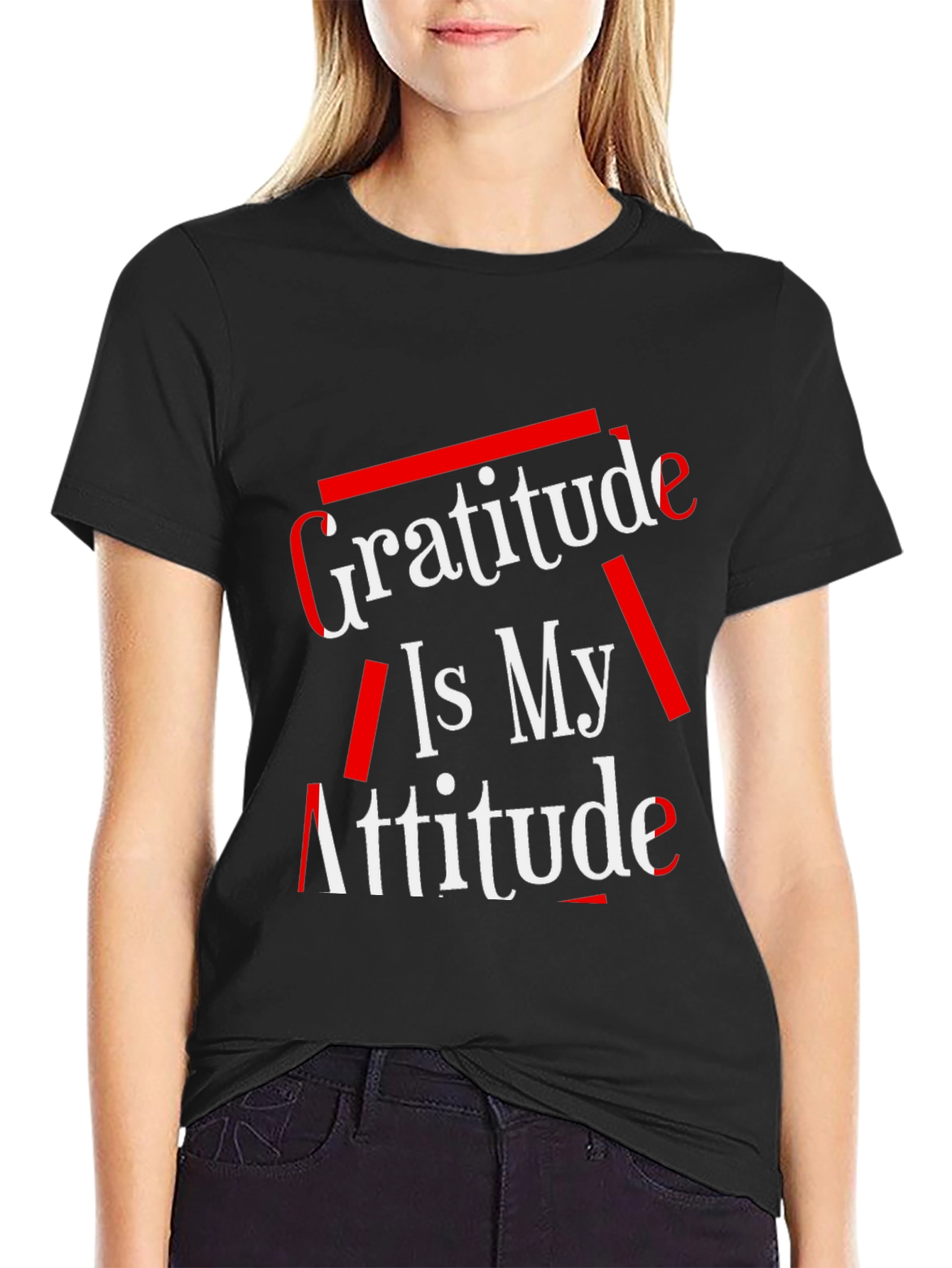 Gratitude Is My Attitude Graphic T-Shirt