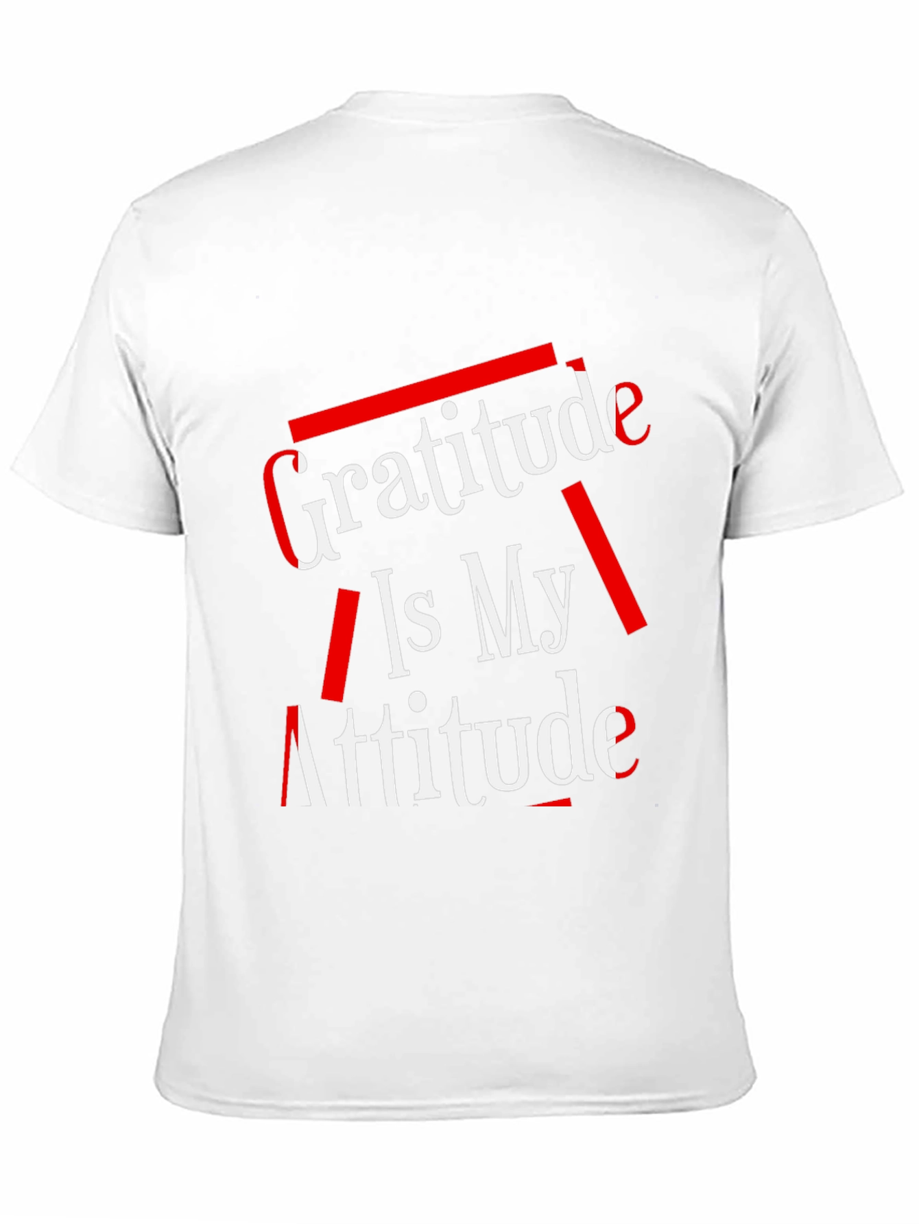 Gratitude Is My Attitude Graphic T-Shirt