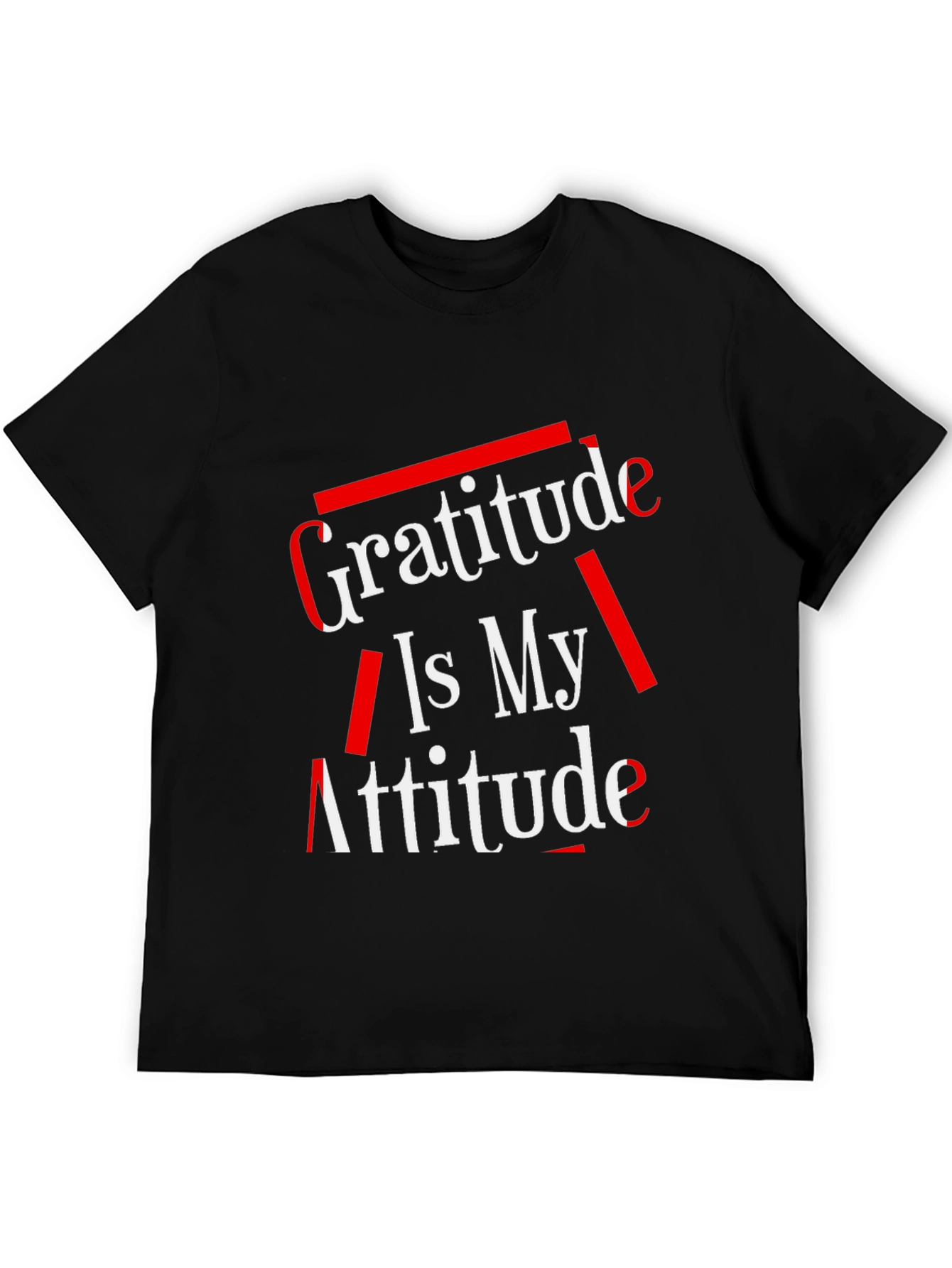 Gratitude Is My Attitude Graphic T-Shirt