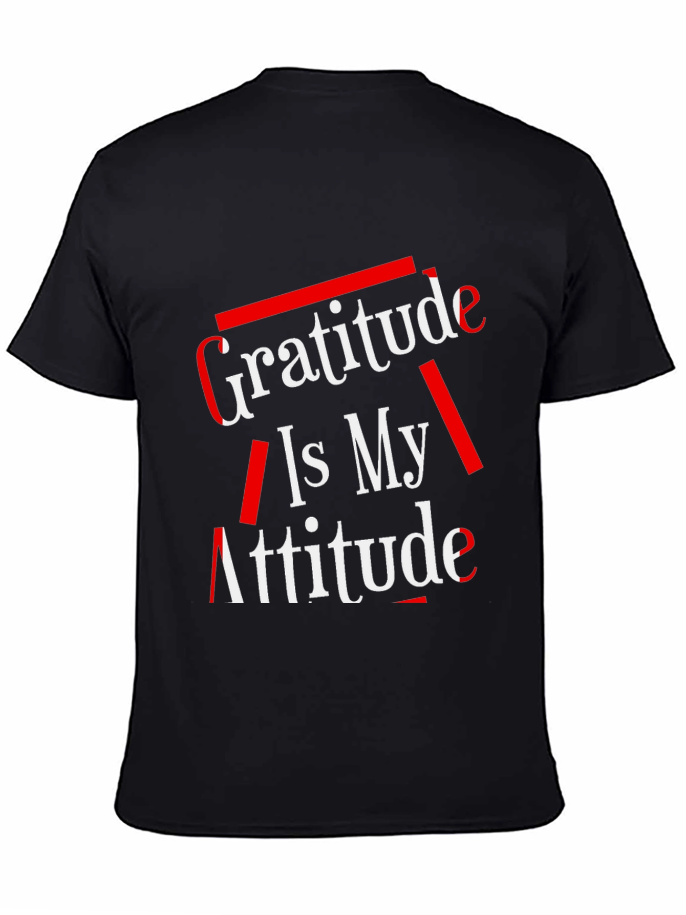 Gratitude Is My Attitude Graphic T-Shirt