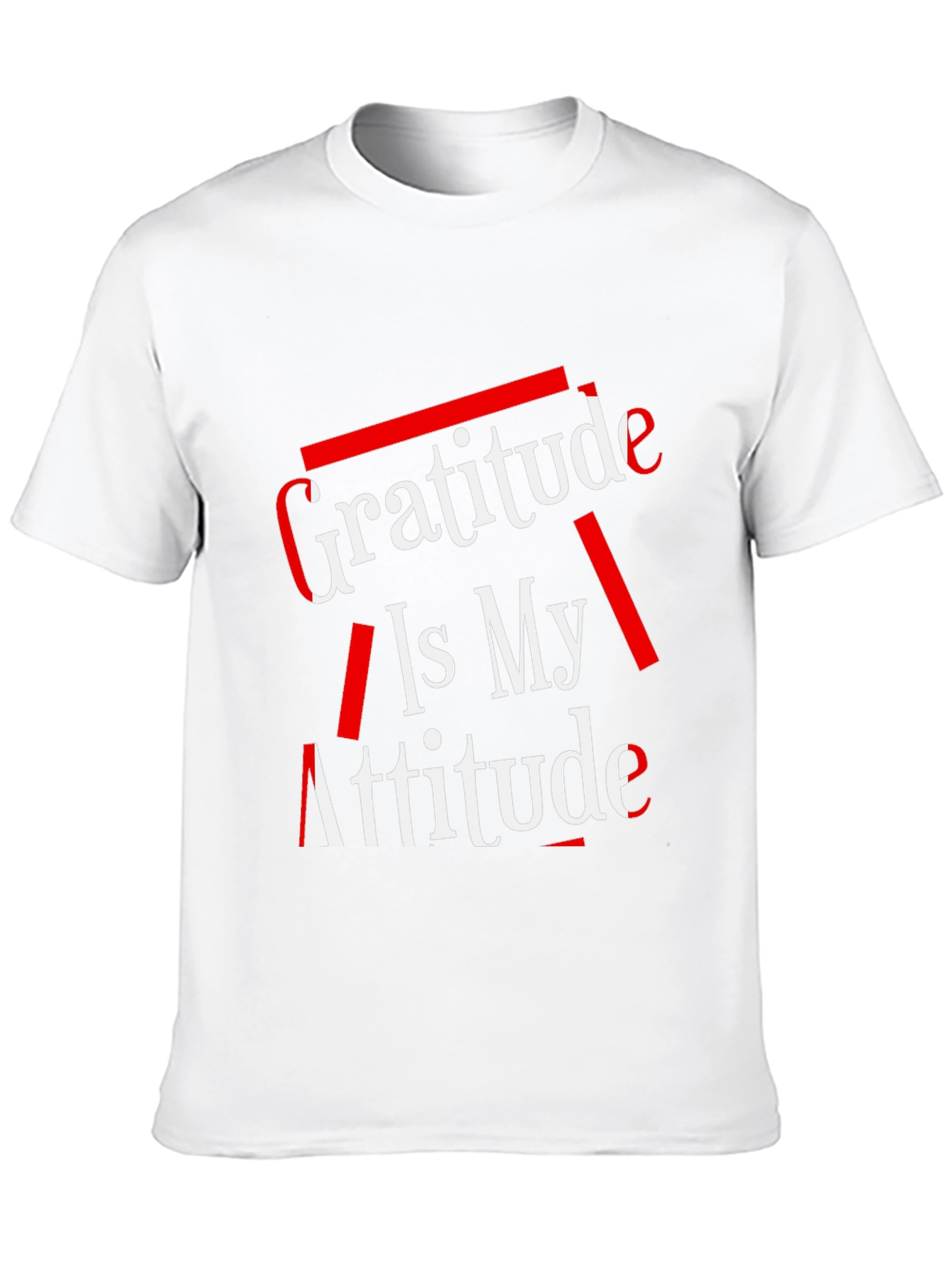 Gratitude Is My Attitude Graphic T-Shirt