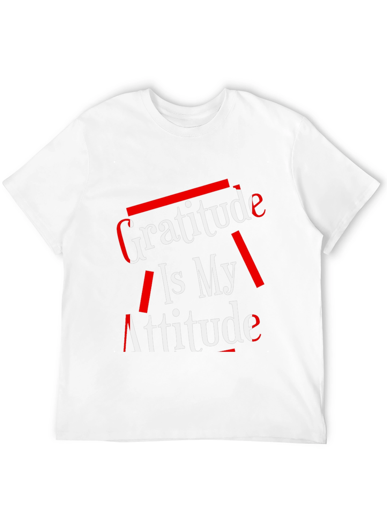 Gratitude Is My Attitude Graphic T-Shirt