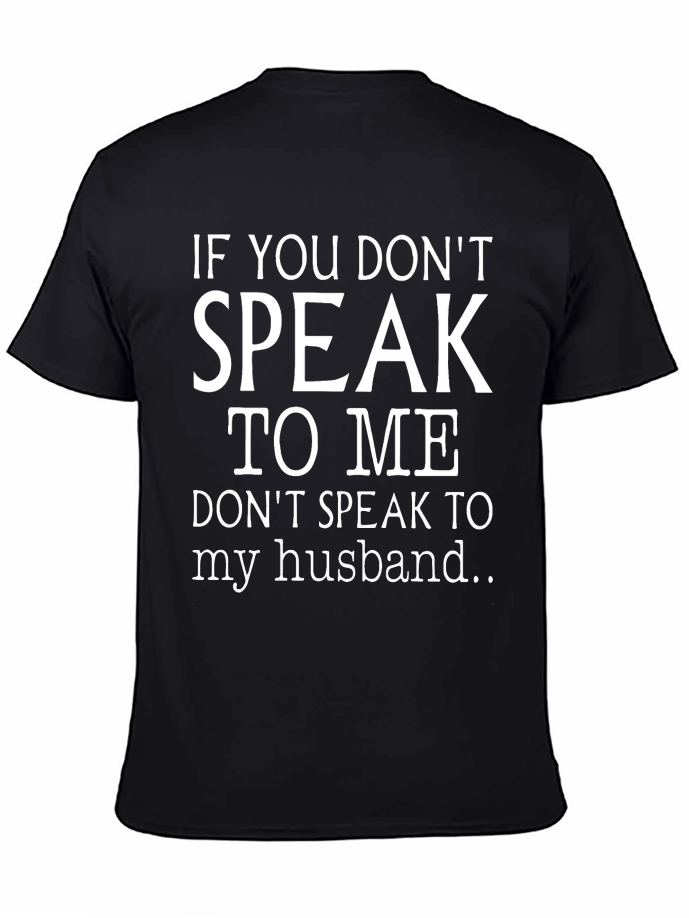Funny Wife Husband Protection T-Shirt