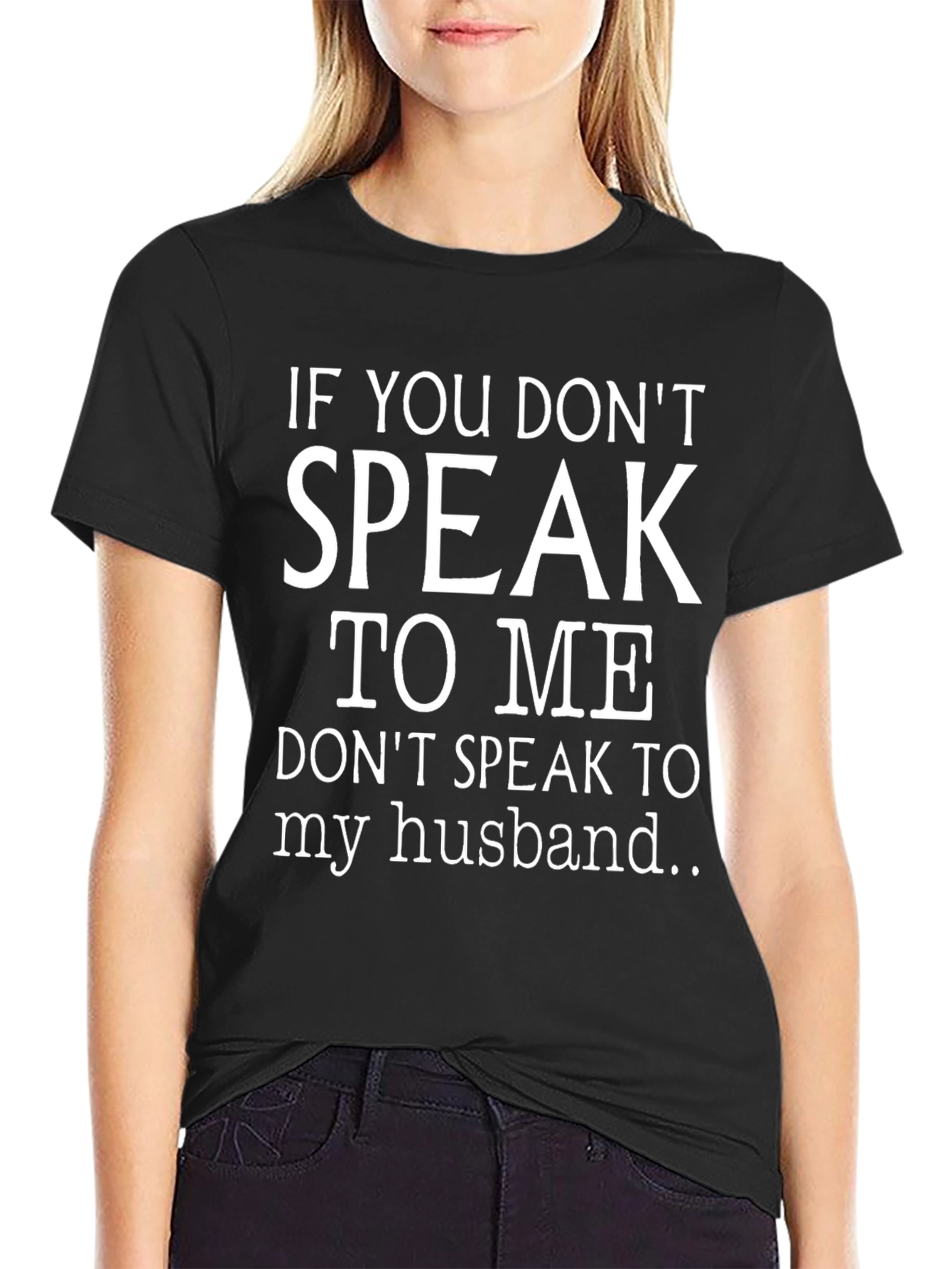Funny Wife Husband Protection T-Shirt