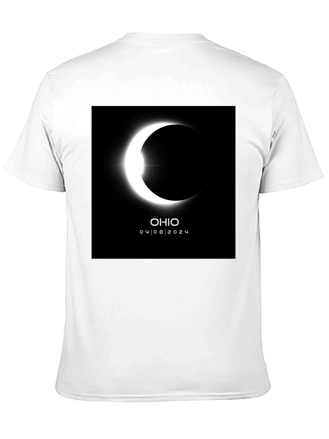 Ohio Eclipse 2024 Black T-Shirt