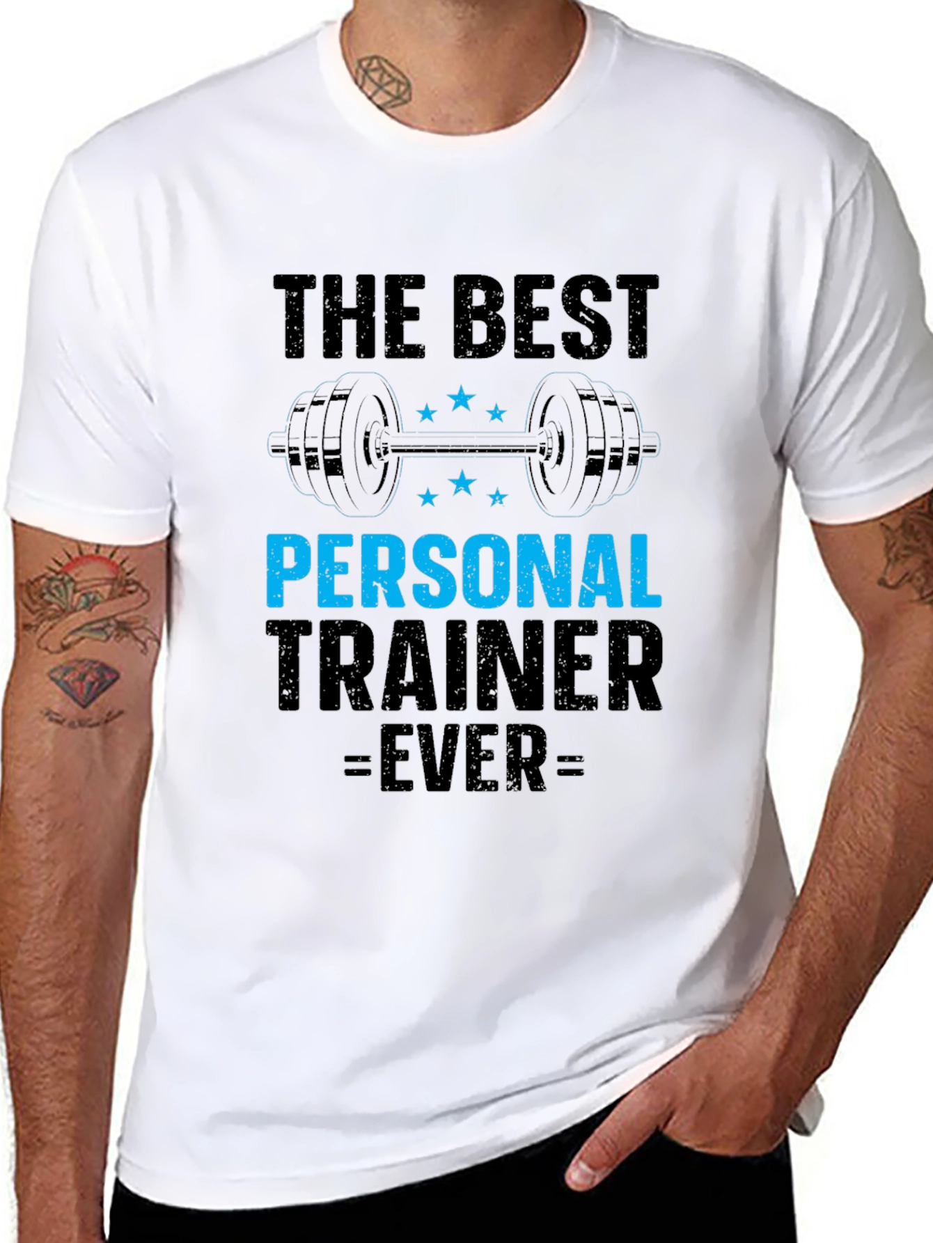 Best Personal Trainer Ever T-Shirt - Gym Fitness Apparel