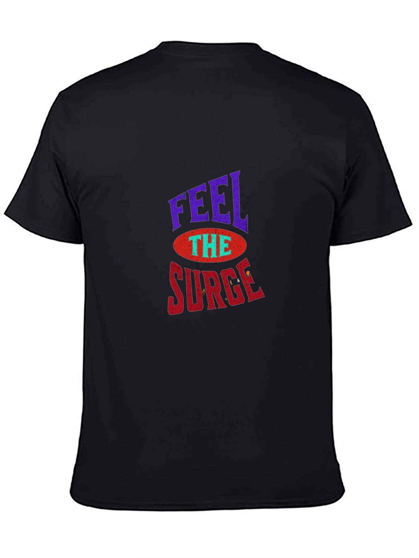 Feel The Surge Graphic Tee - Retro Style T-Shirt