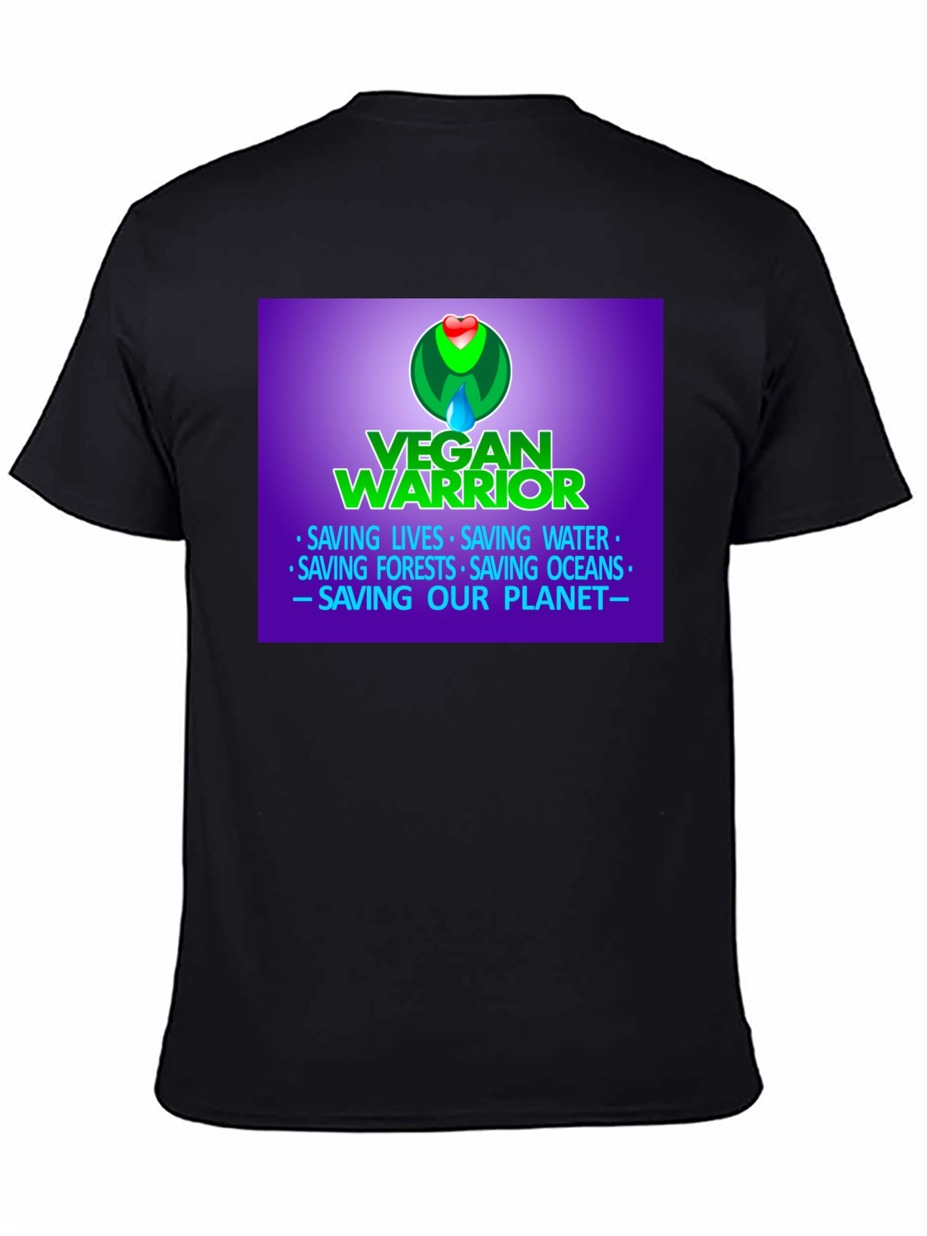 Vegan Warrior T-Shirt - Save the Planet!