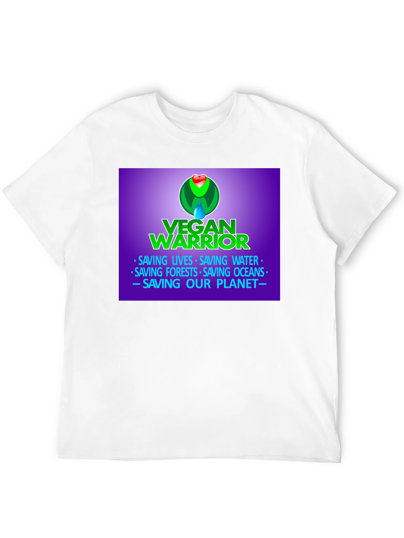 Vegan Warrior T-Shirt - Save the Planet!