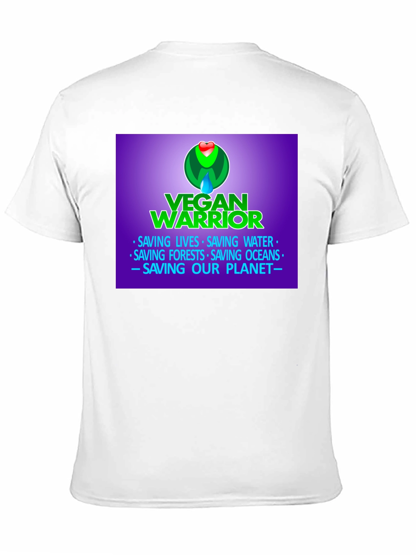 Vegan Warrior T-Shirt - Save the Planet!