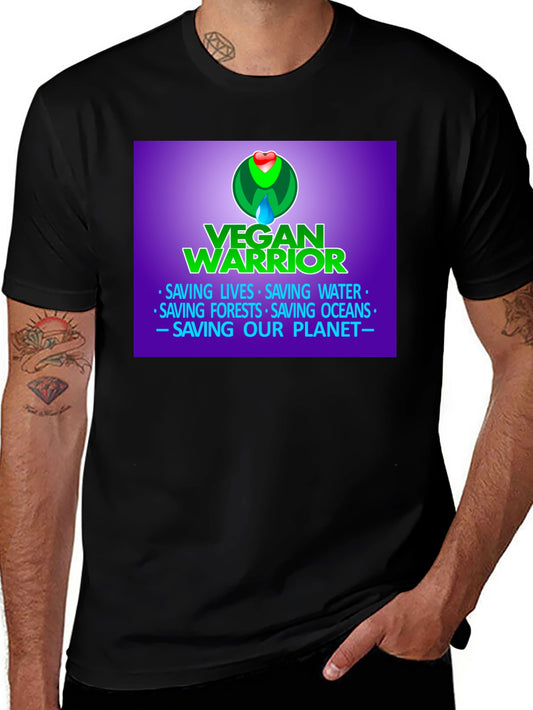 Vegan Warrior T-Shirt - Save the Planet!