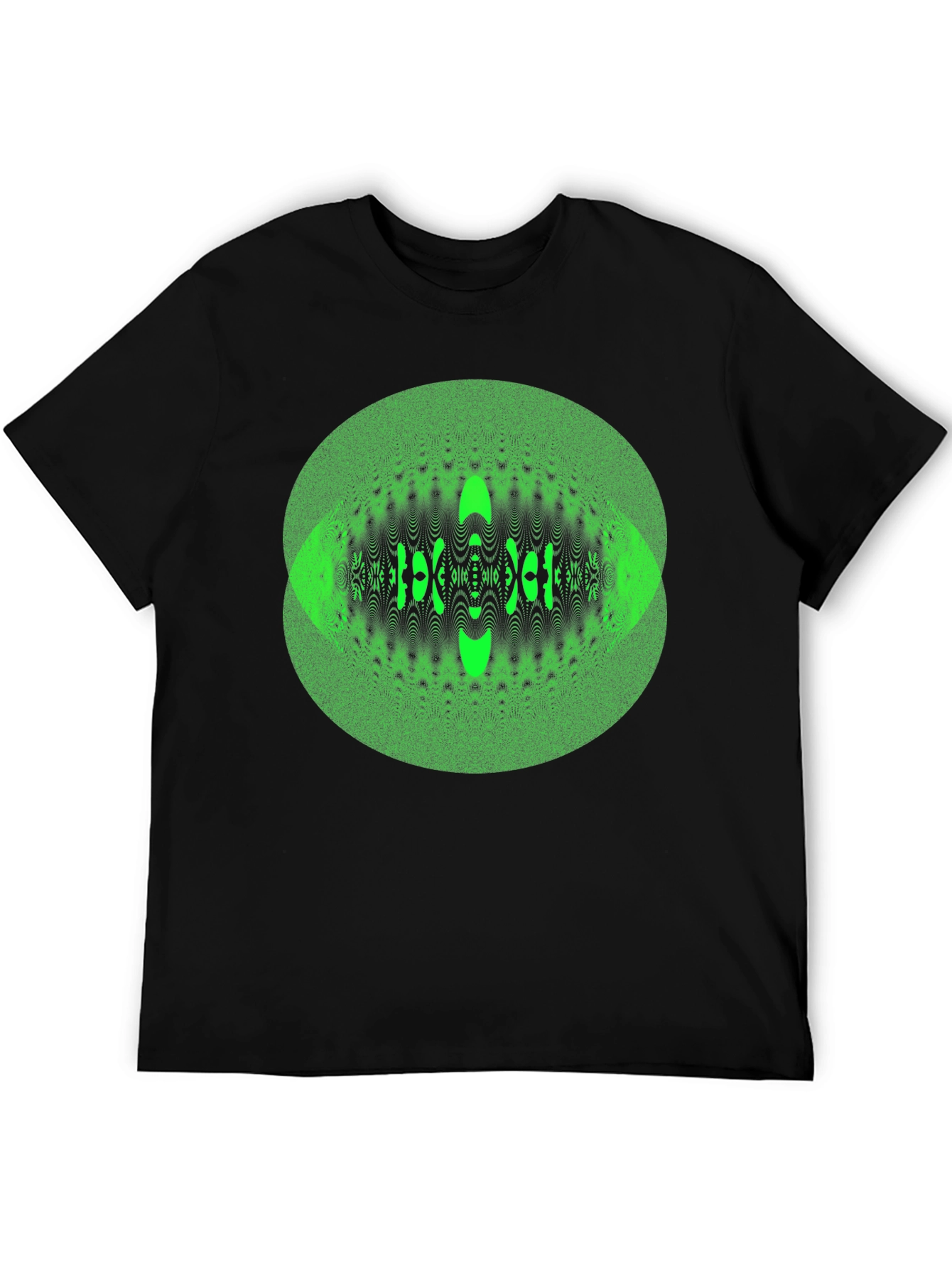 Green Eye Illusion Graphic Tee