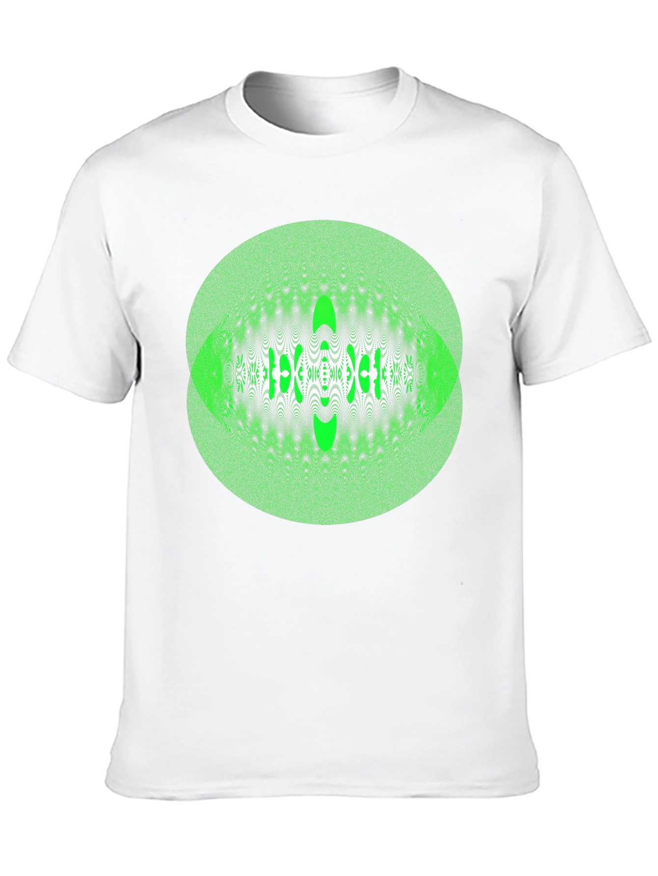 Green Eye Illusion Graphic Tee