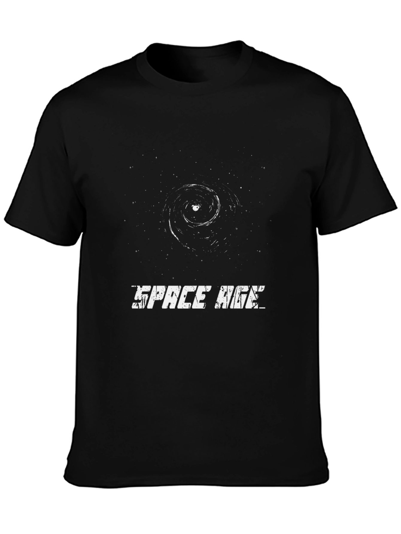Space Age Graphic Tee - Galaxy Print