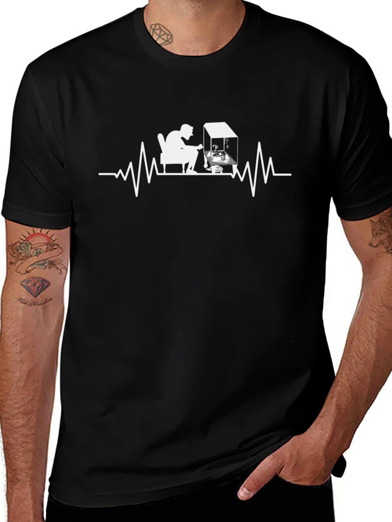 3D Printing Heartbeat T-Shirt - Unique Design!