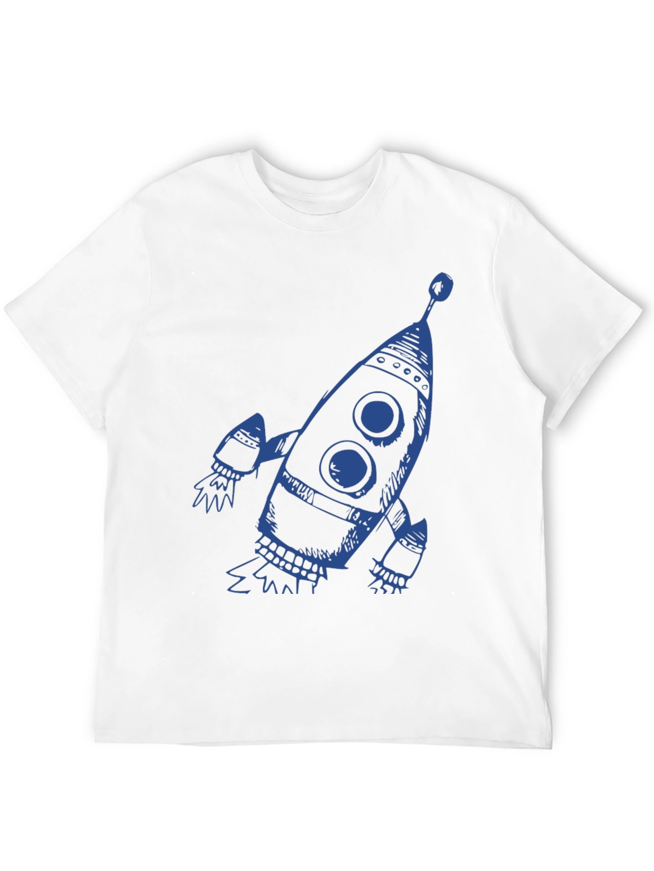 Rocket Graphic Tee - Mens Black T-Shirt