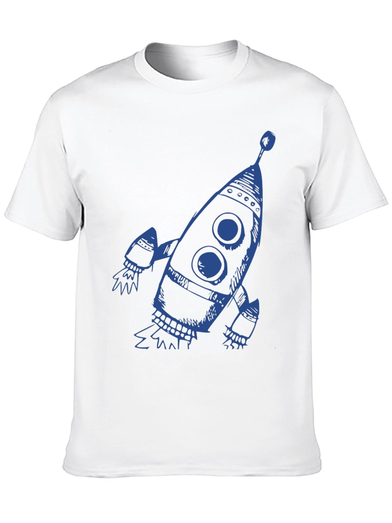 Rocket Graphic Tee - Mens Black T-Shirt