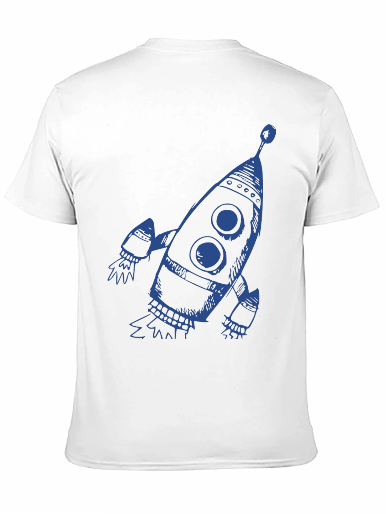 Rocket Graphic Tee - Mens Black T-Shirt