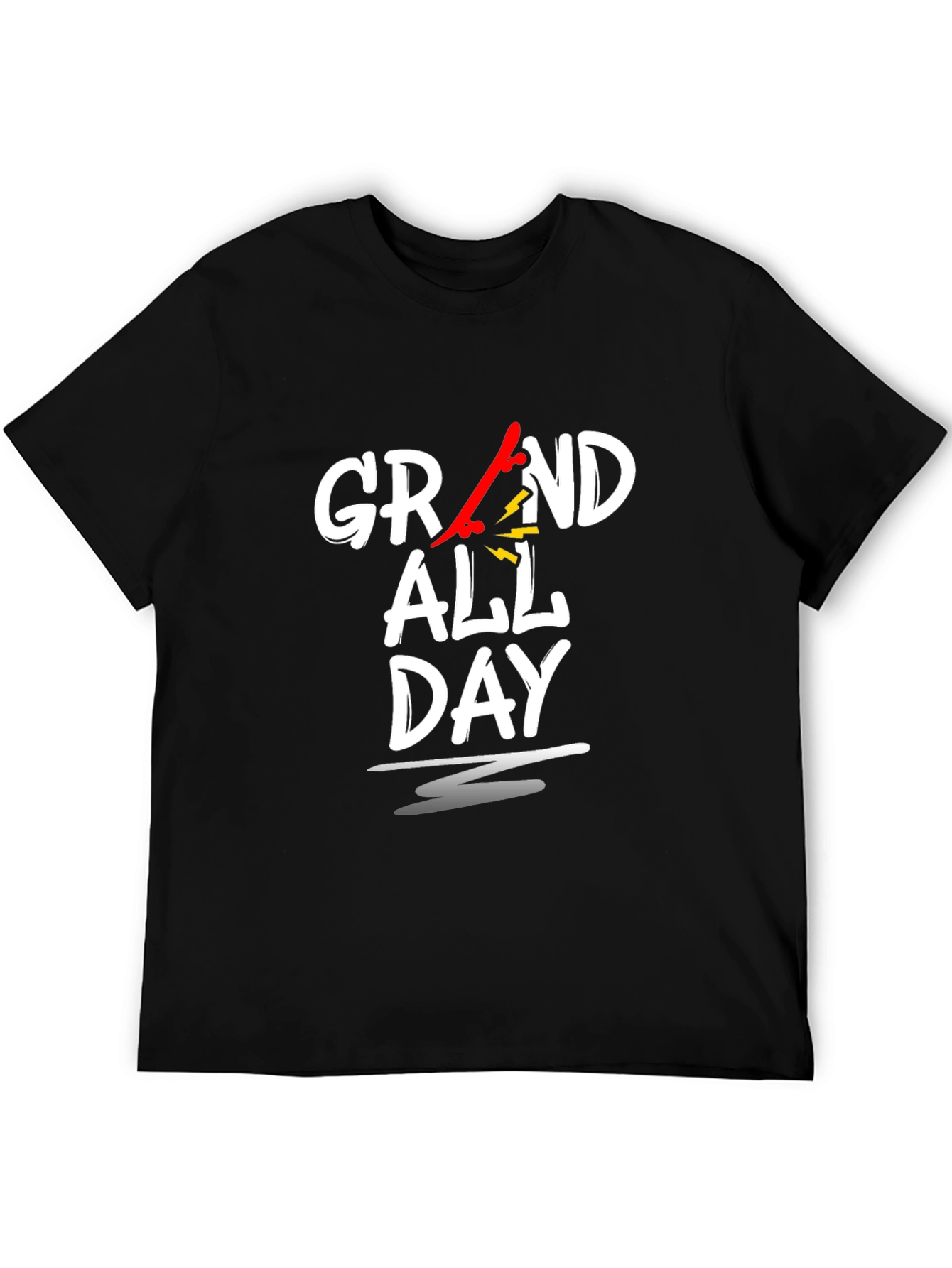 Grand All Day Graphic T-Shirt - Black
