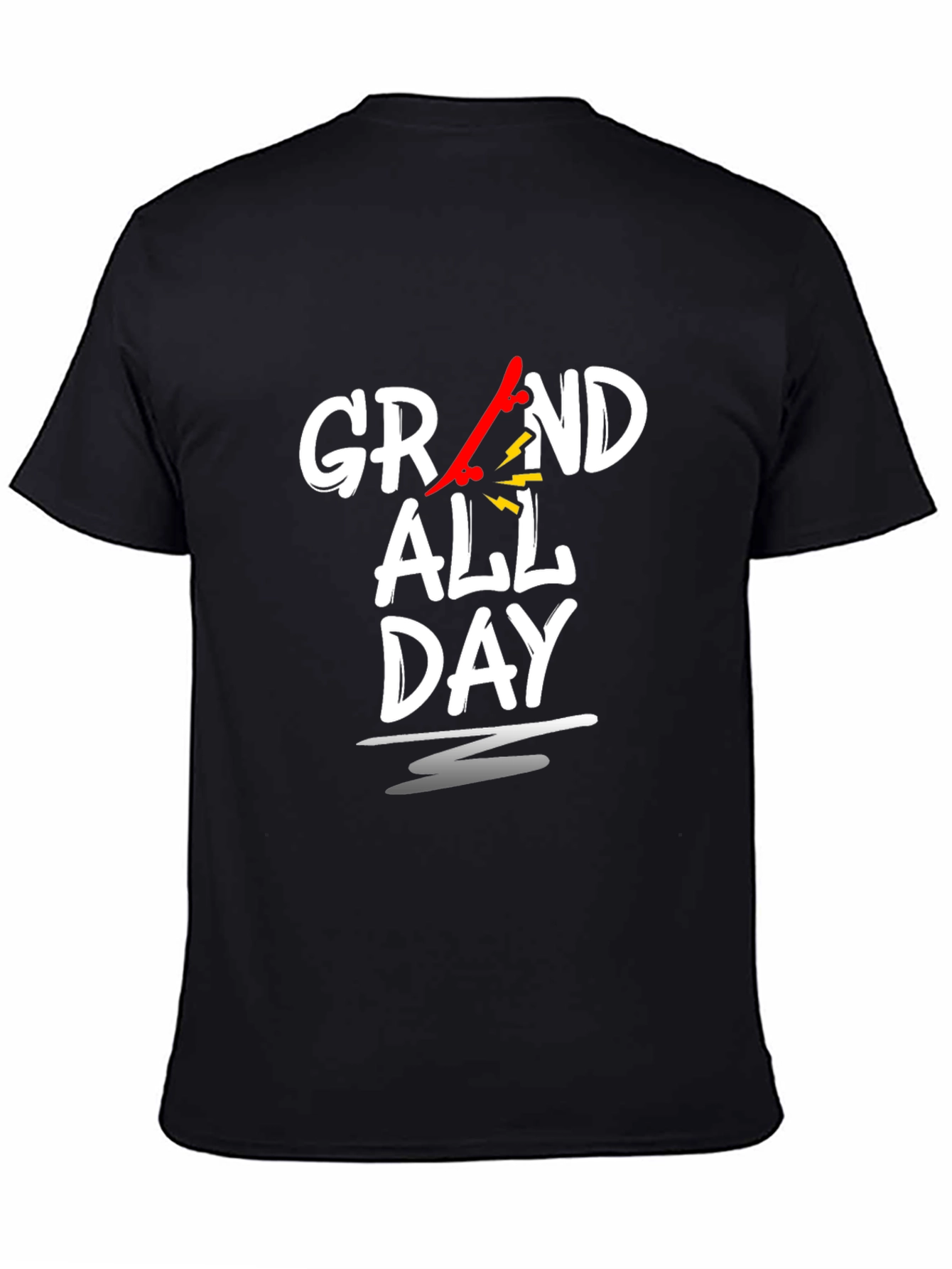Grand All Day Graphic T-Shirt - Black