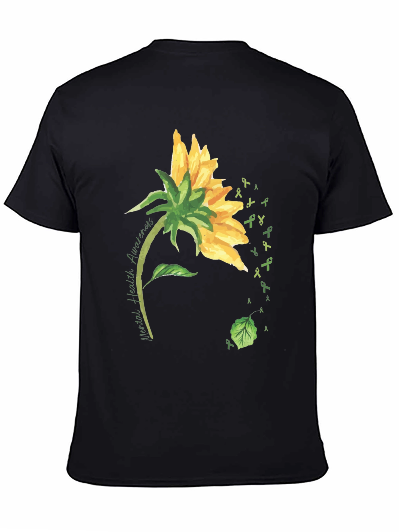 Mental Health Awareness Sunflower T-Shirt