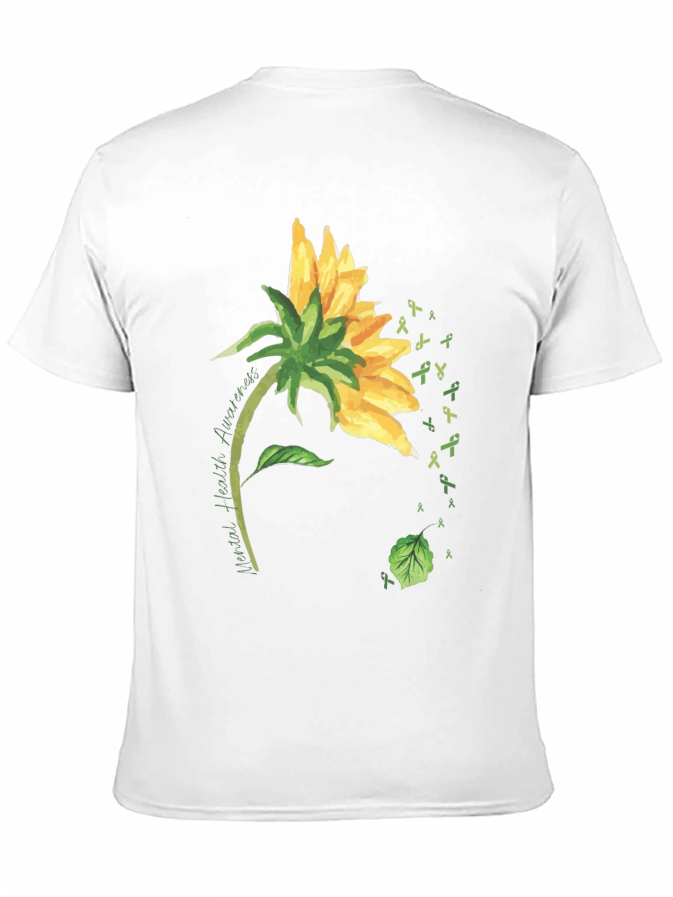 Mental Health Awareness Sunflower T-Shirt