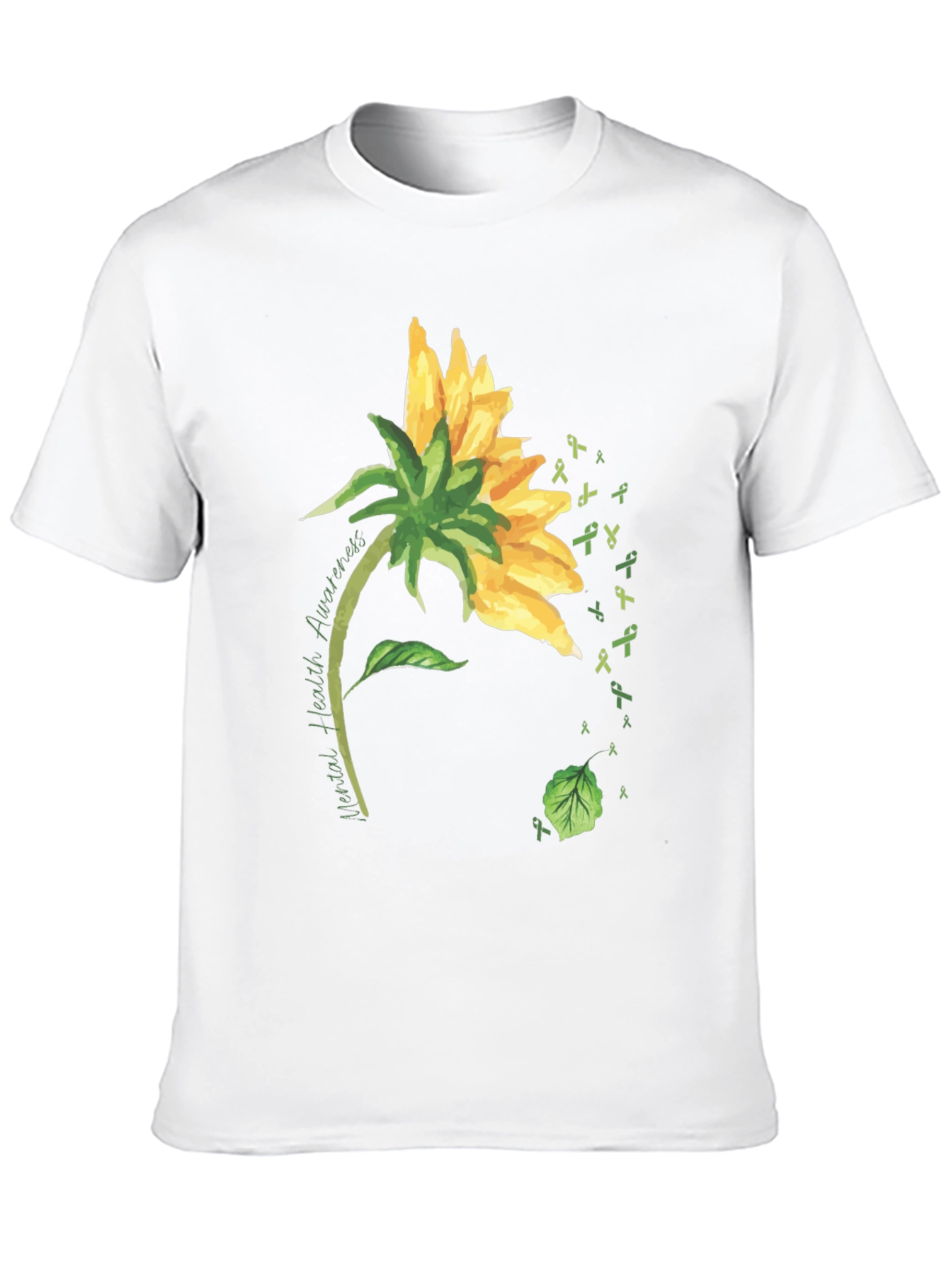 Mental Health Awareness Sunflower T-Shirt