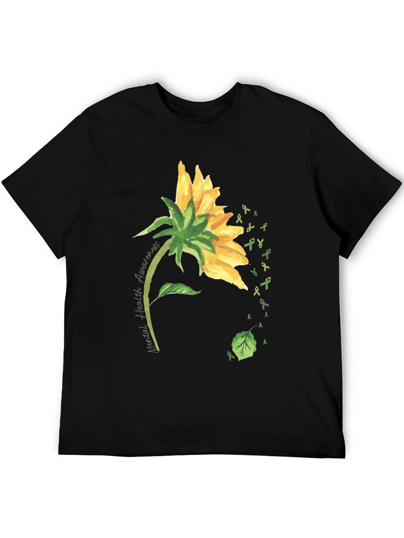 Mental Health Awareness Sunflower T-Shirt
