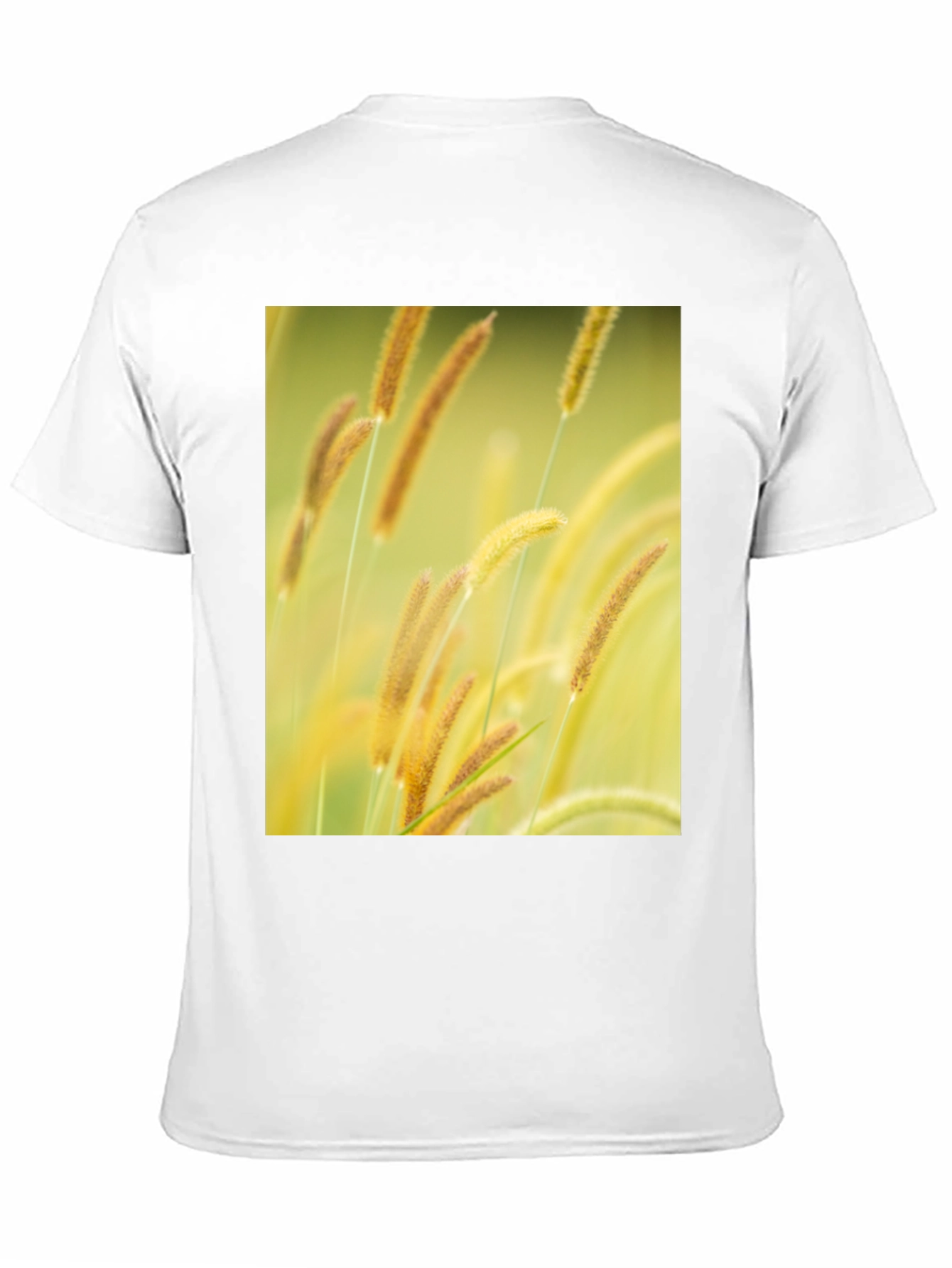 Nature Print Crew Neck T-Shirt