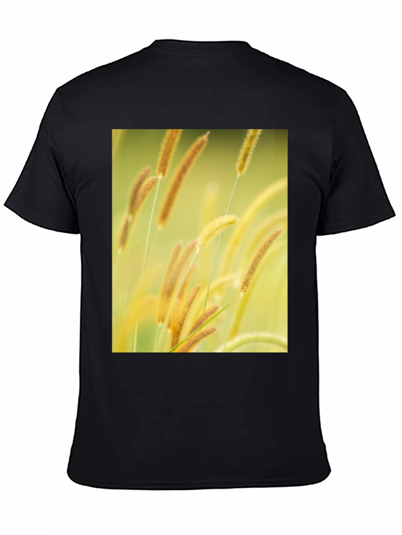 Nature Print Crew Neck T-Shirt